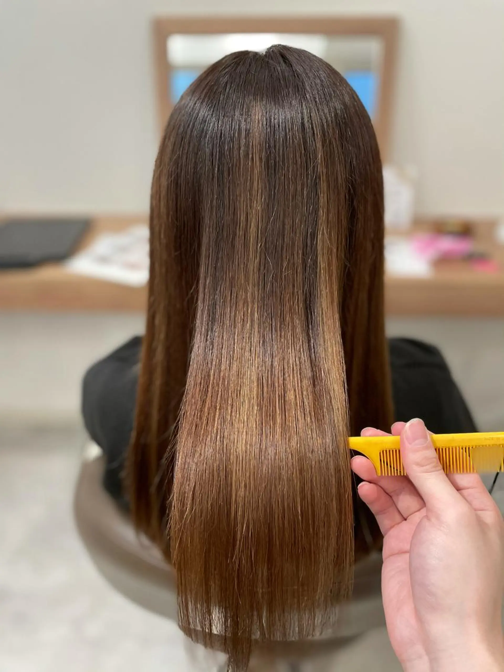 ロング カラー 星 翔のヘアスタイル