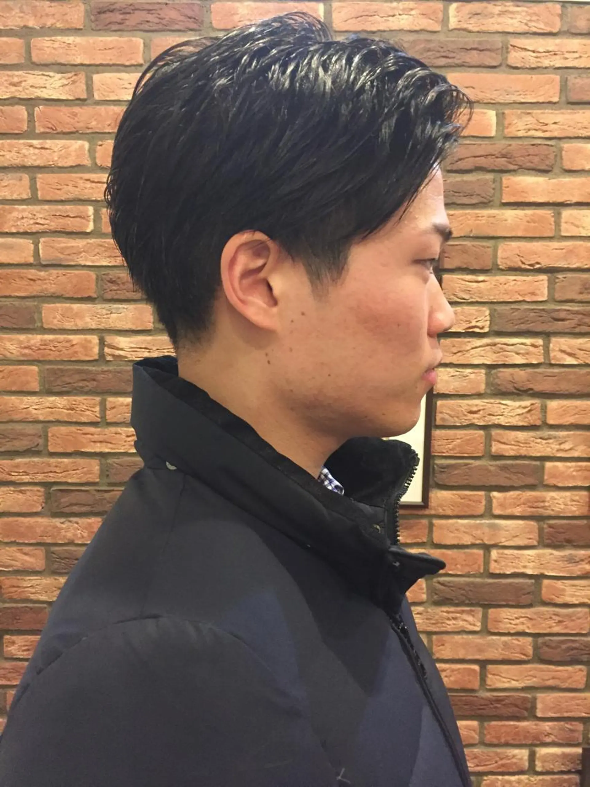 ミディアム 六本木メンズヘア 大橋勇貴のヘアスタイル