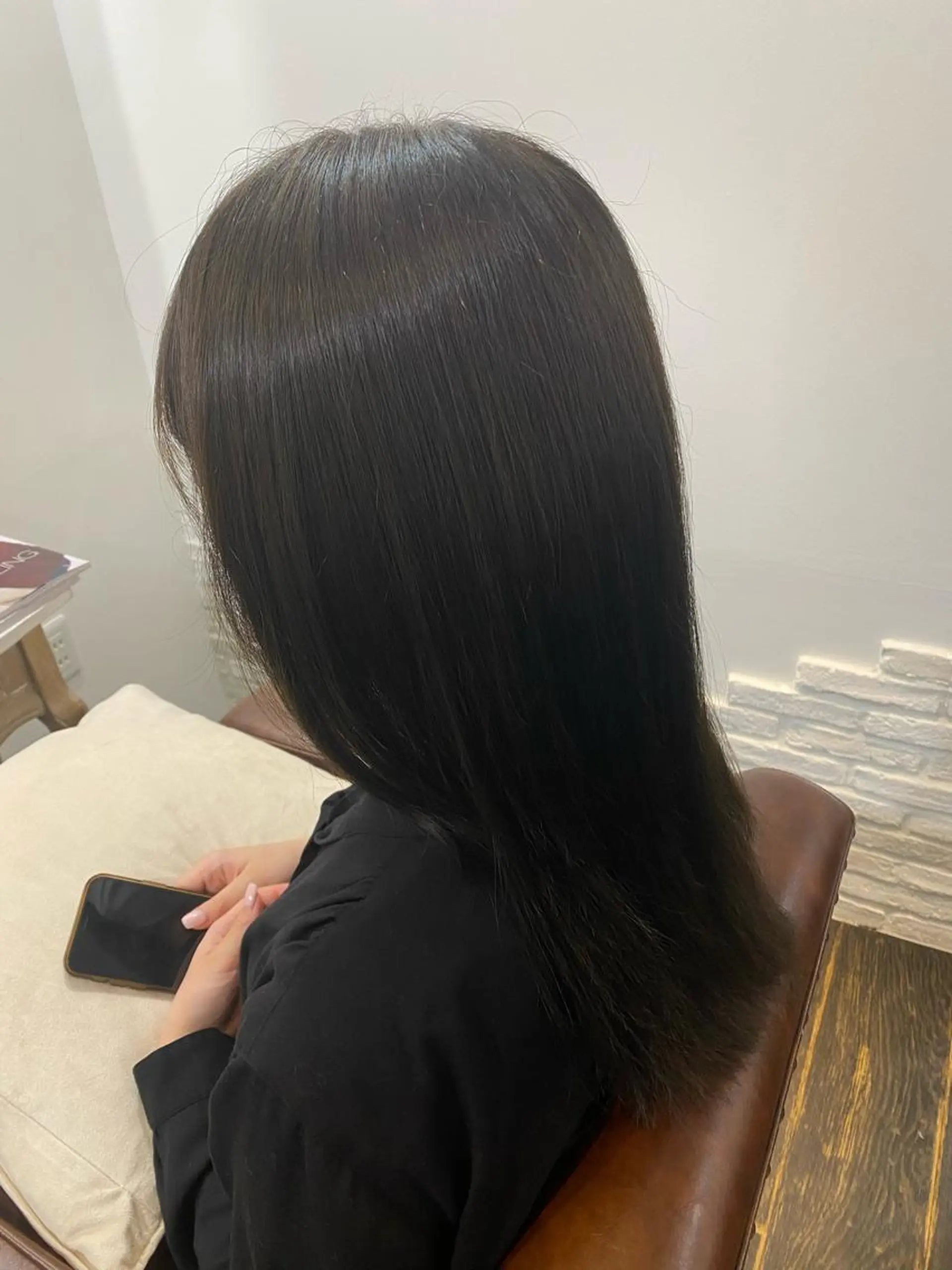 セミロング カラー パーマモデル募集中 渥美翔人のヘアスタイル