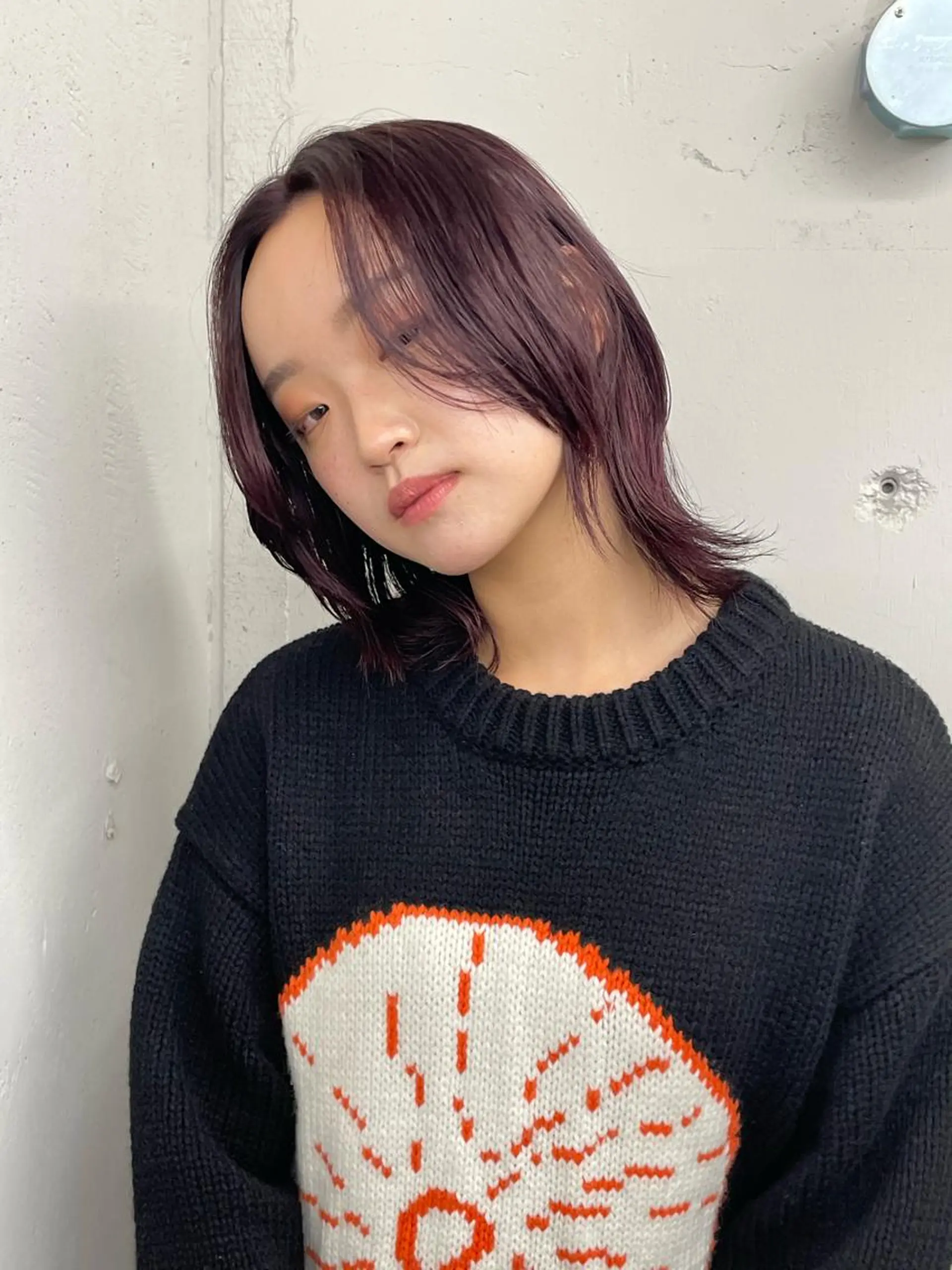 ミディアム カラー arte MAYU カットモデル募集のヘアスタイル