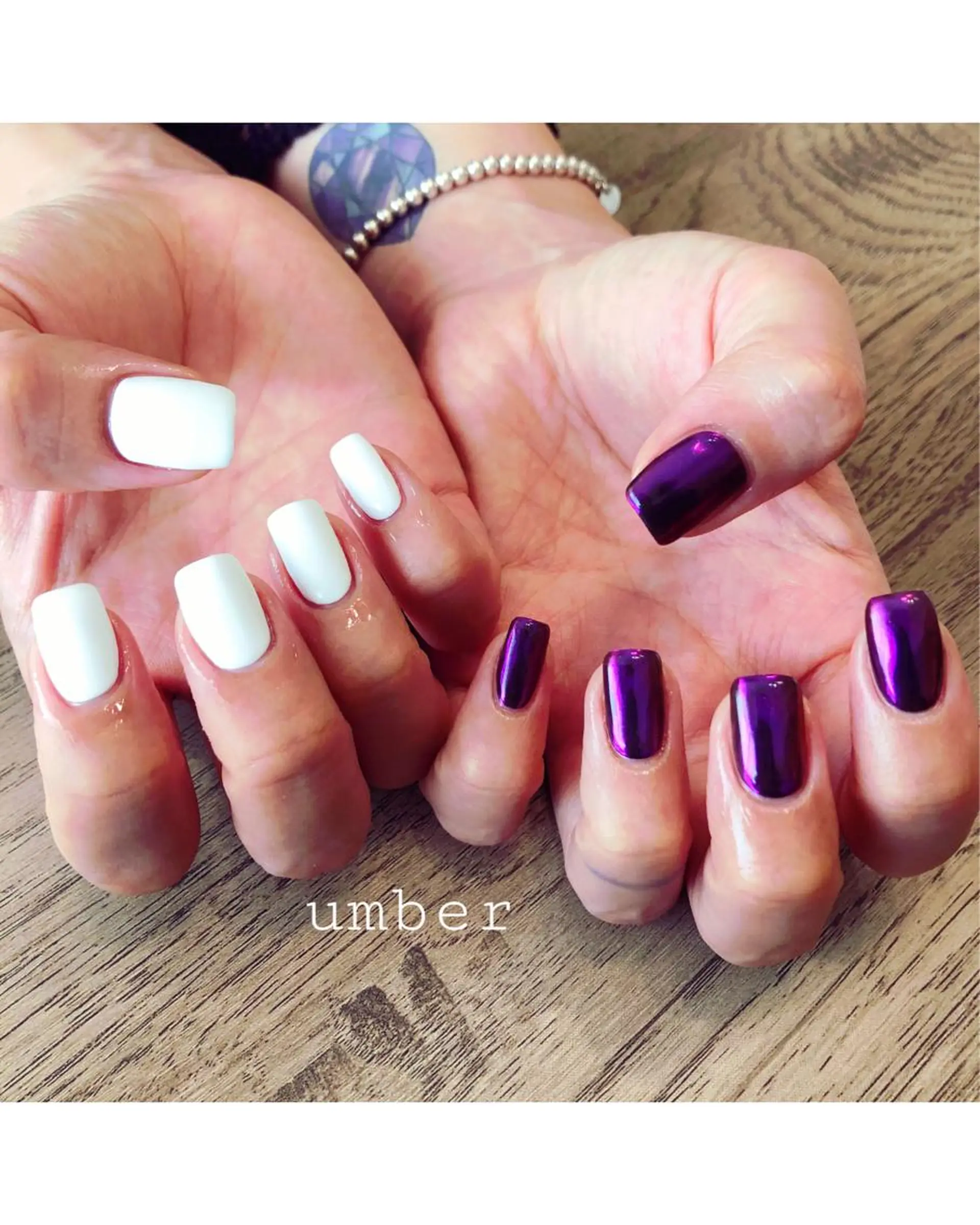 ネイル アートネイル クリアネイル フットネイル フレンチネイル グラデーション ハンドネイル umber 三茶1分のネイルデザイン