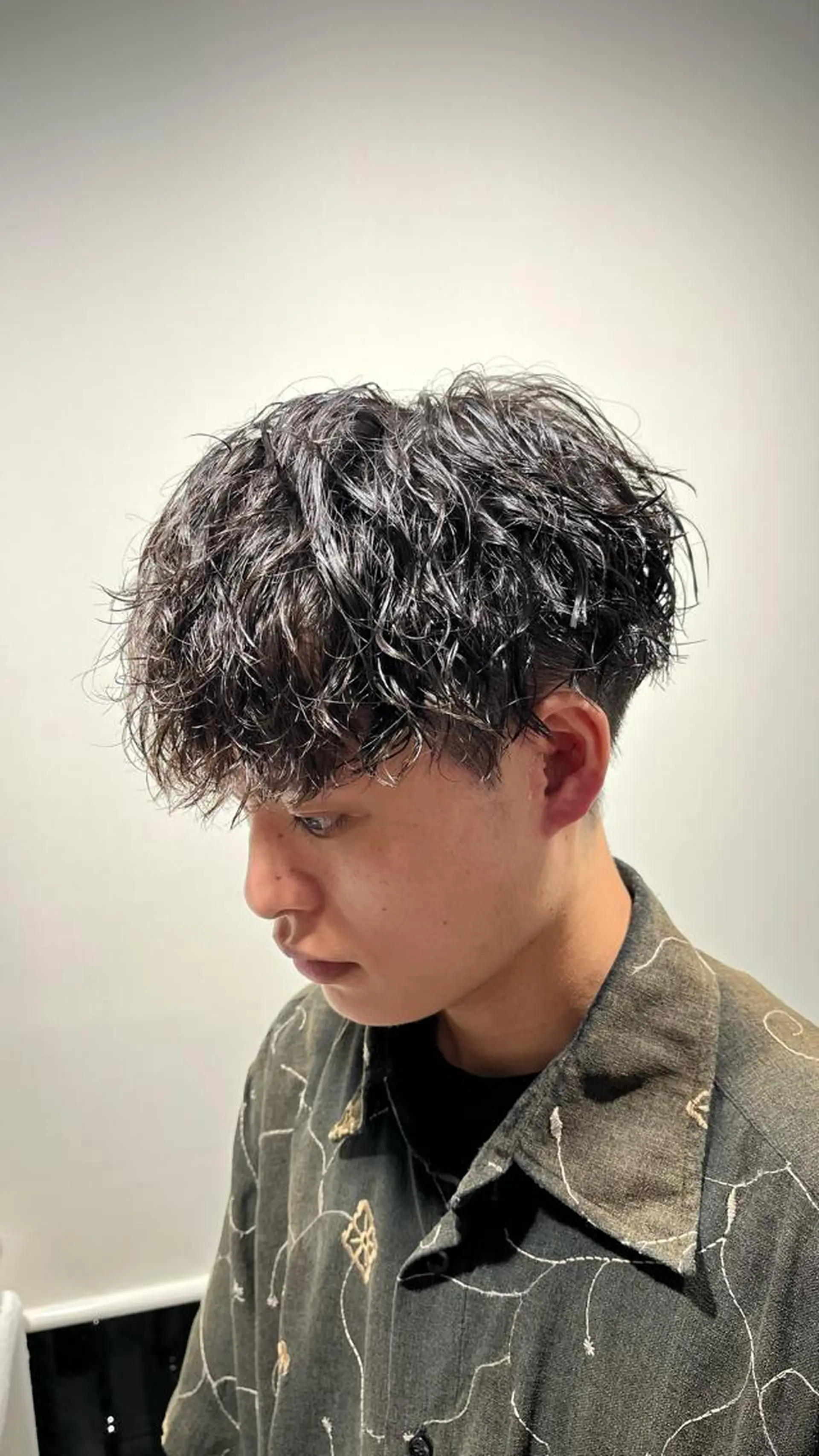 ショート パーマ メンズ 🏆メンズヘア特化 🥇代表りんぺーのヘアスタイル