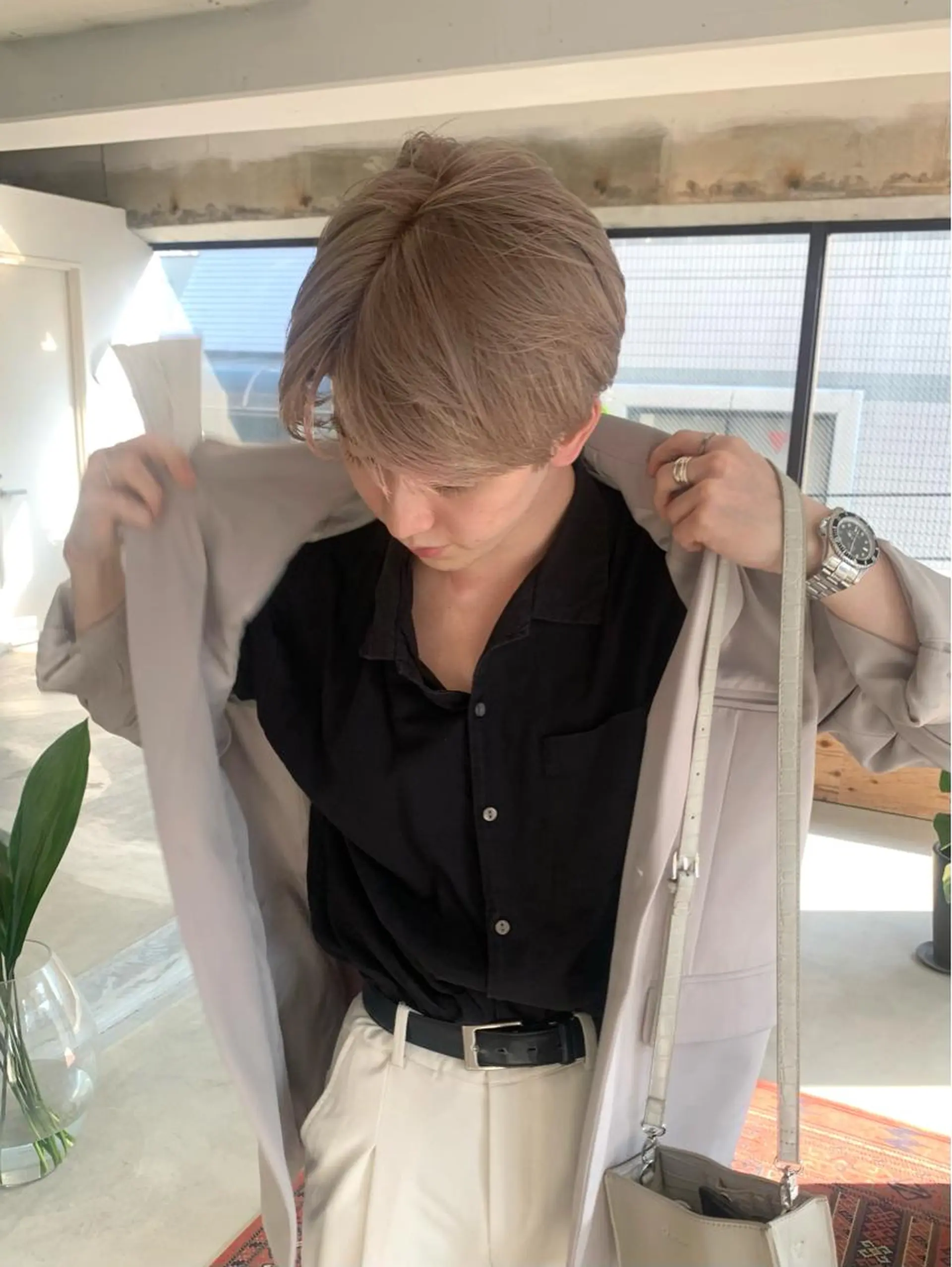 カラー ヘアカラー トリートメント ヘアセット 🌿似合わせ透明感 カラー松本朋幸🌿のヘアスタイル