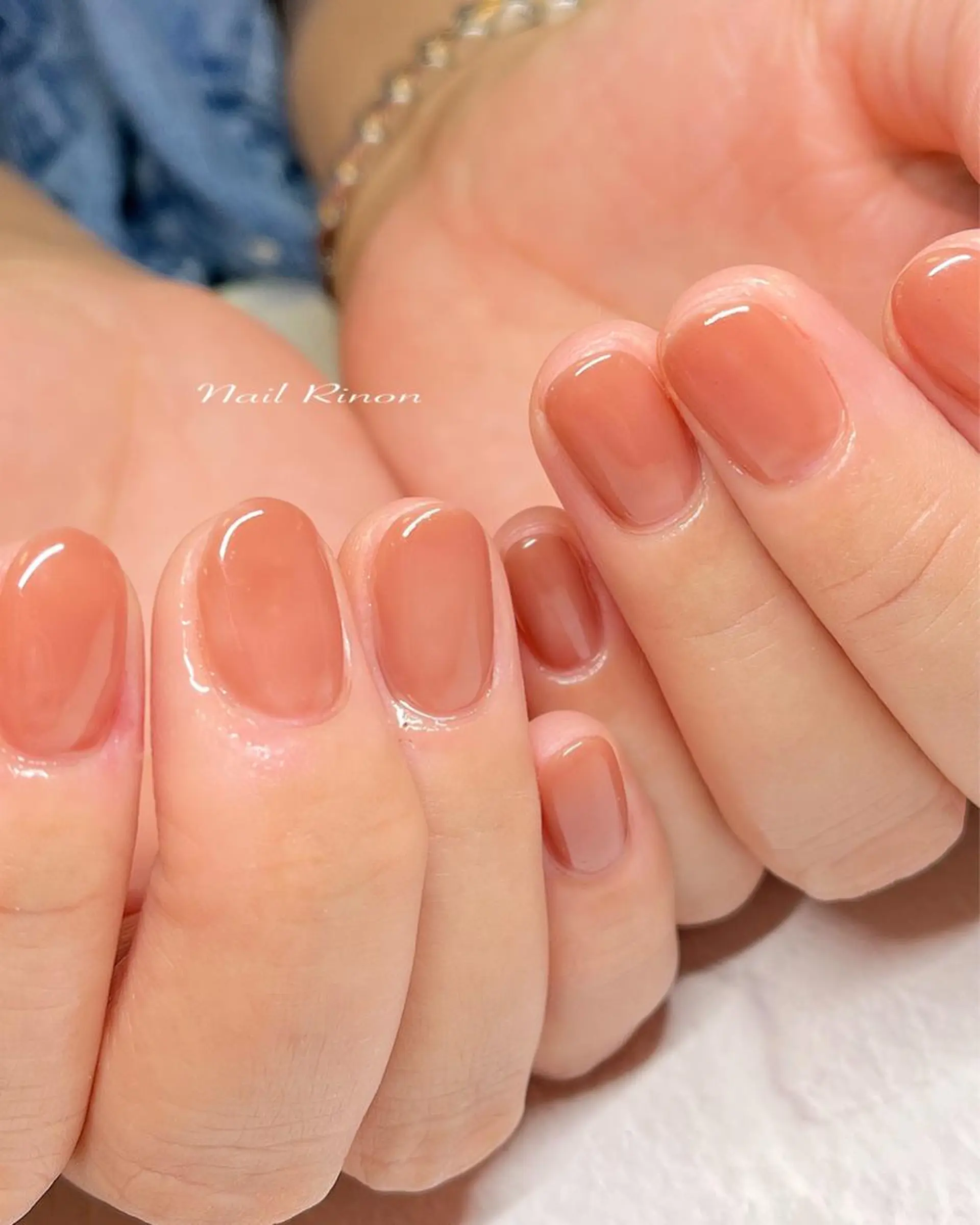 ネイル ワンカラーネイル Nail Rinonのネイルデザイン