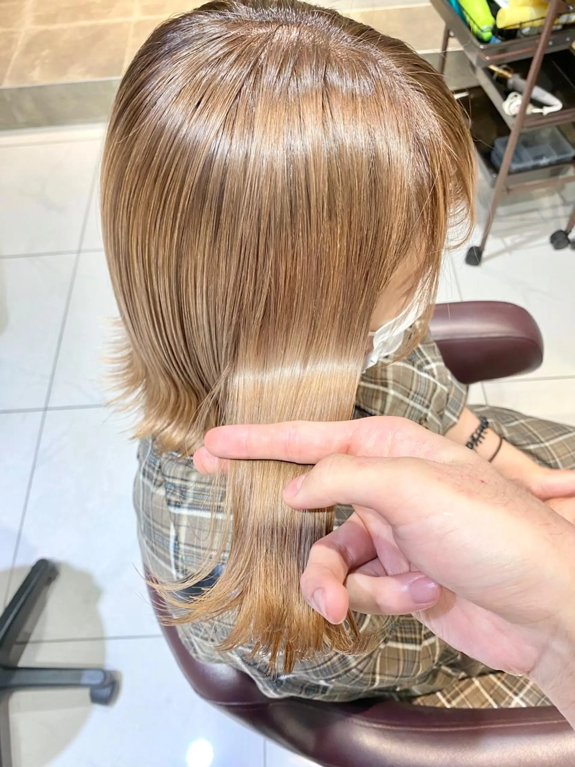 ショート カラー ✨髪質改善専門店✨ QOLU✨のヘアスタイル