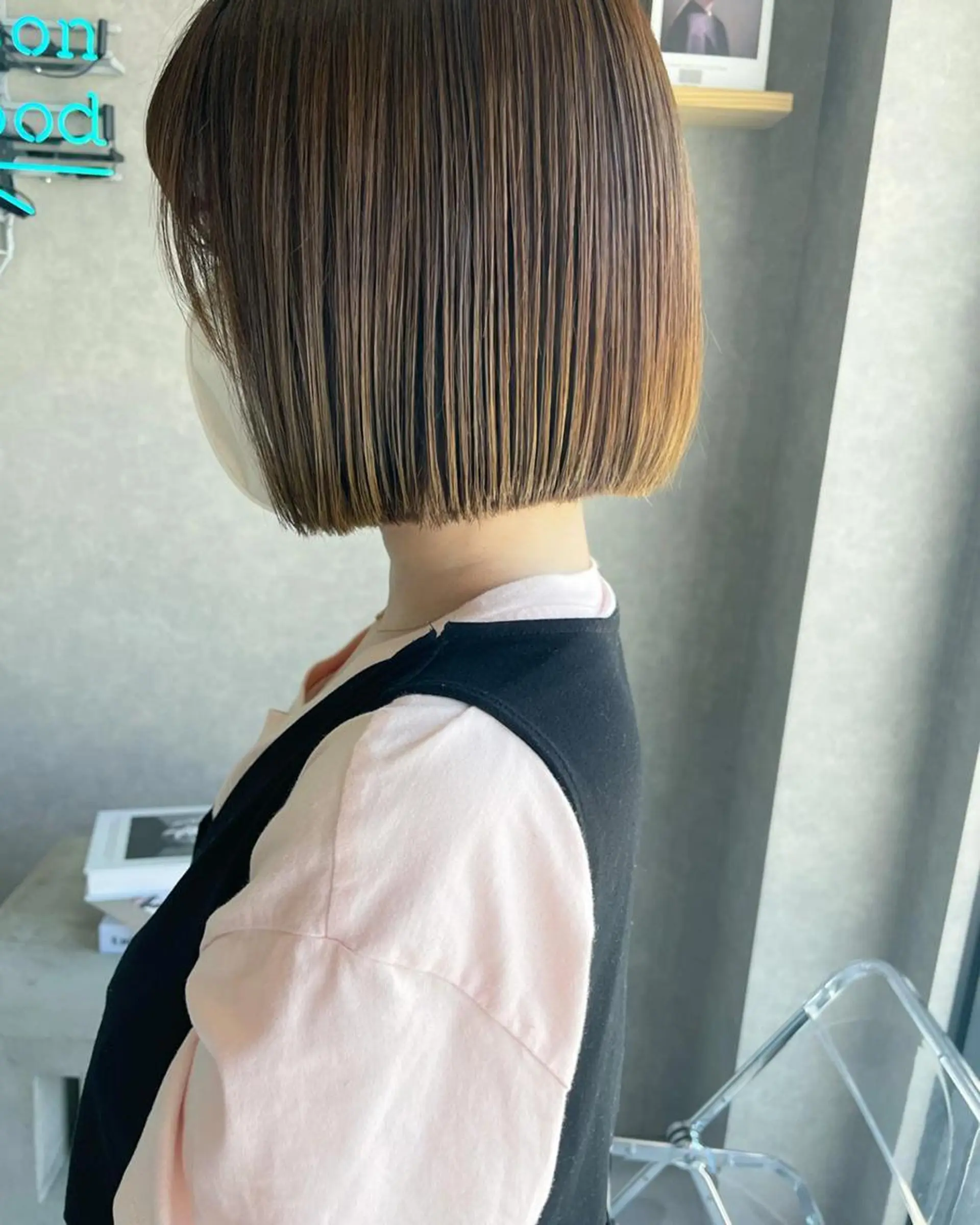 ショート ボブ ショートヘア 河原 亮のヘアスタイル