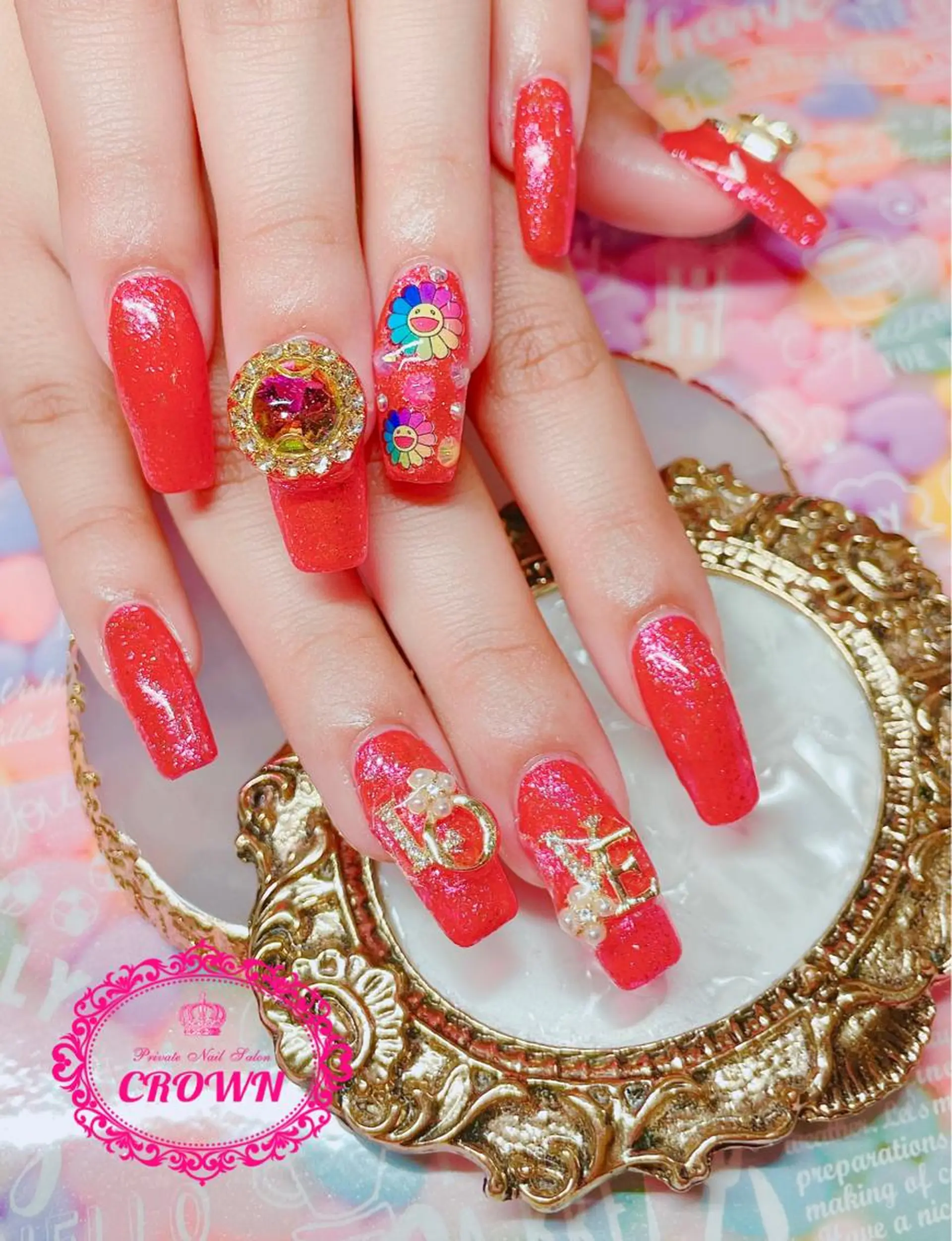 ネイル CROWN プライベートサロンのネイルデザイン