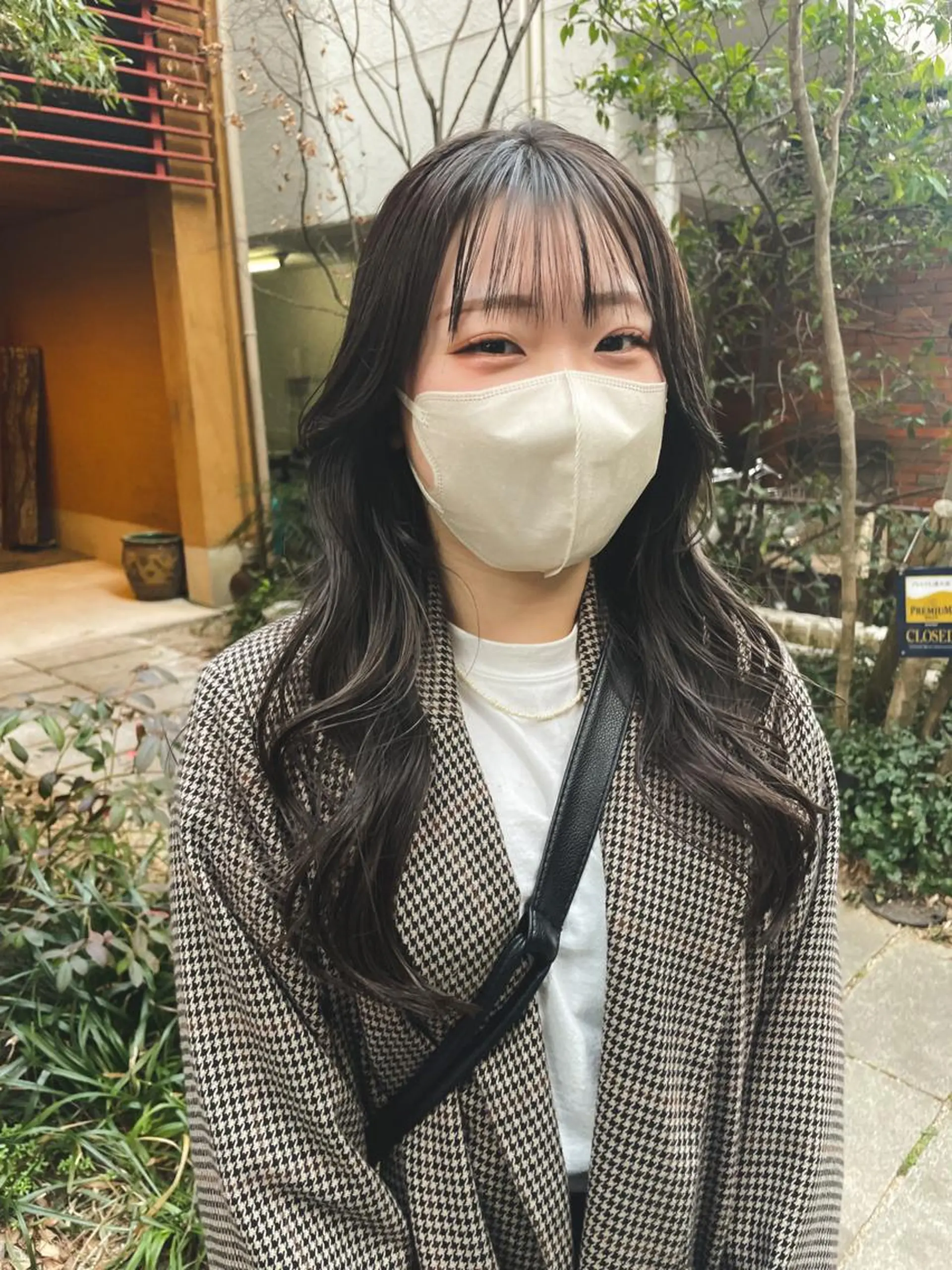 ロング カラー カット ヘアカラー トリートメント 関 京磨のヘアスタイル