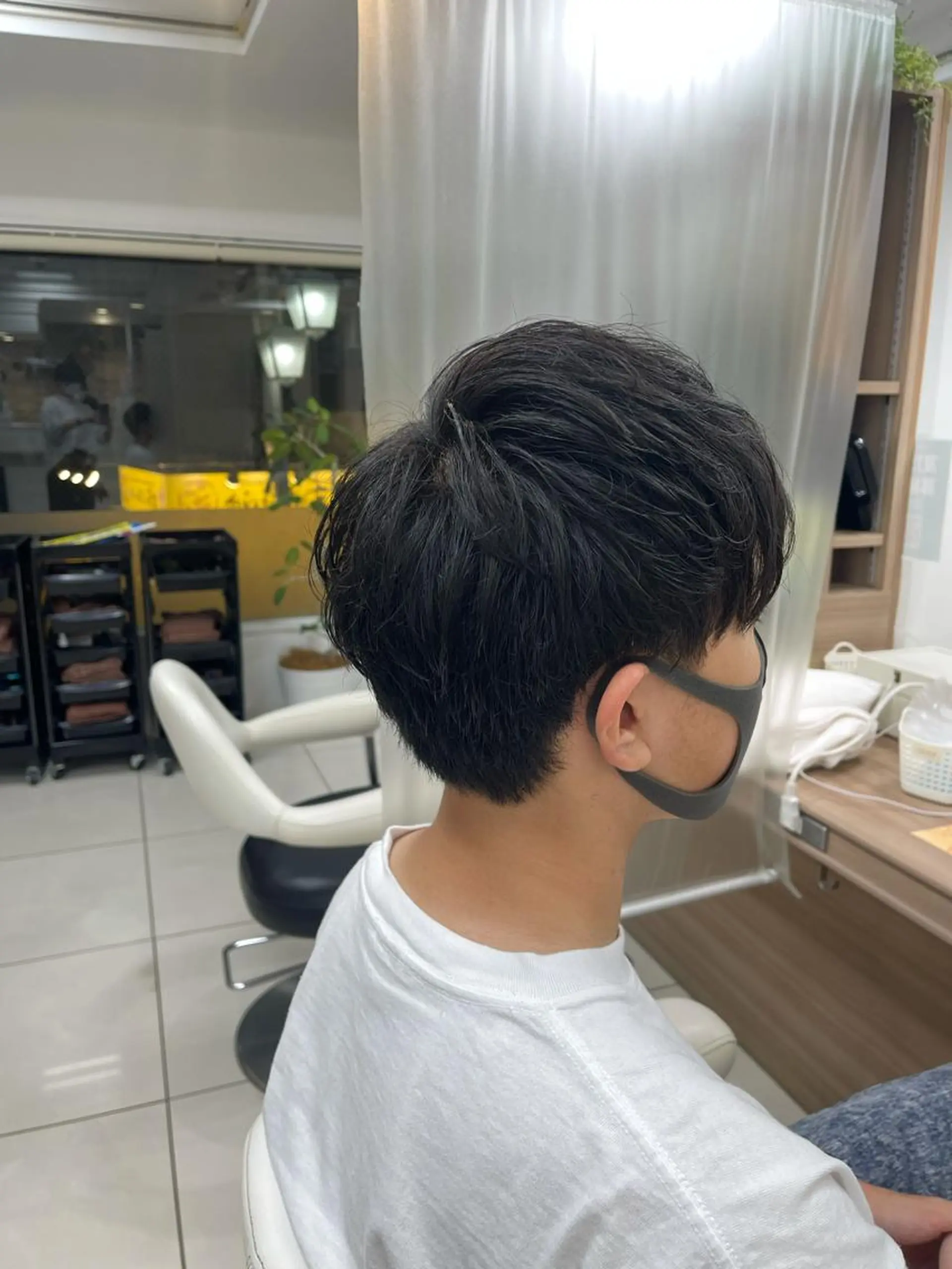 ショート メンズ 藤原 亜美🤍のヘアスタイル