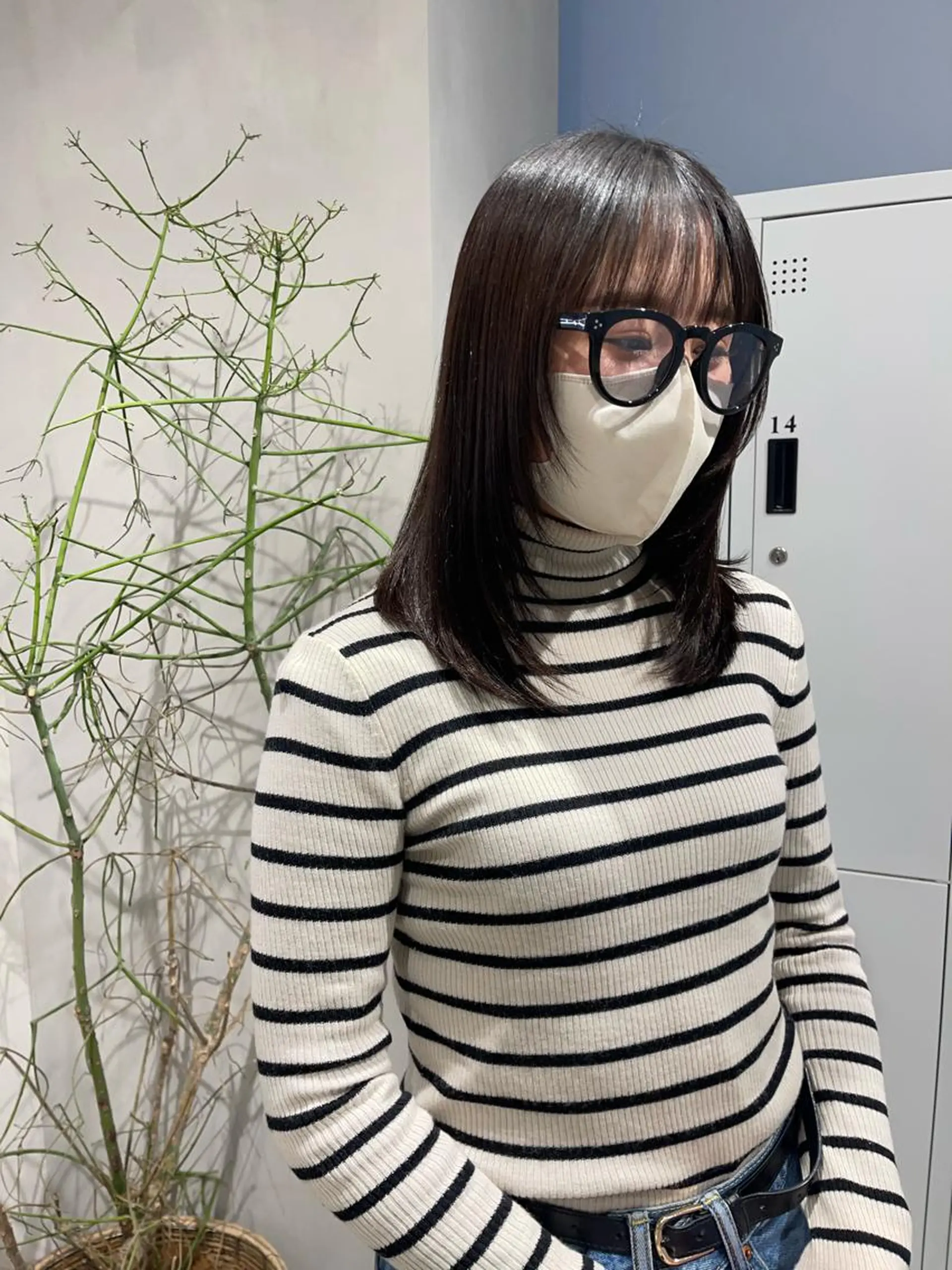 セミロング レイヤーカット カット ヘアカラー トリートメント 🦋レイヤーカット ミドリカワ🦋のヘアスタイル