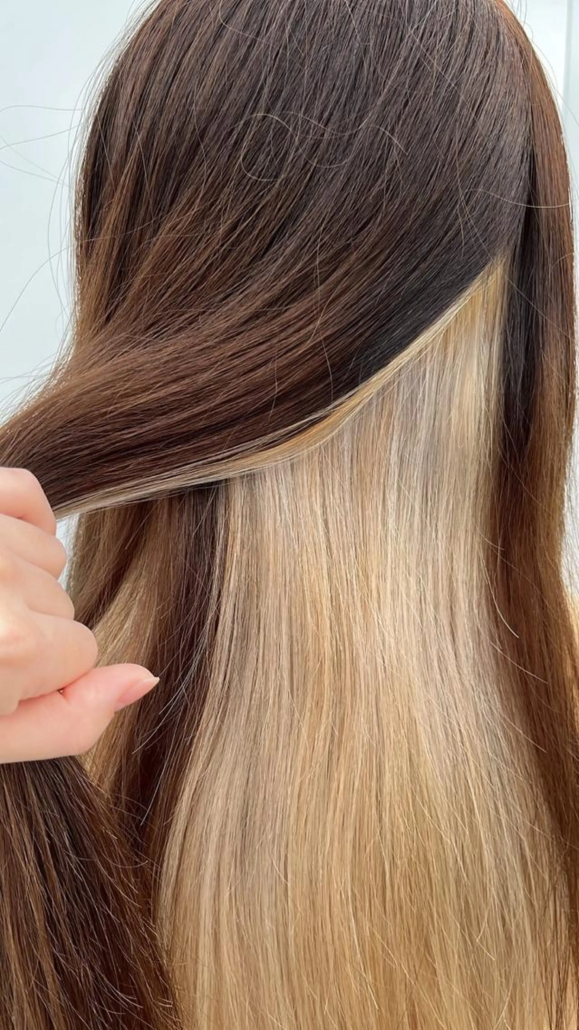 ロング カラー いだ ひかるのヘアスタイル