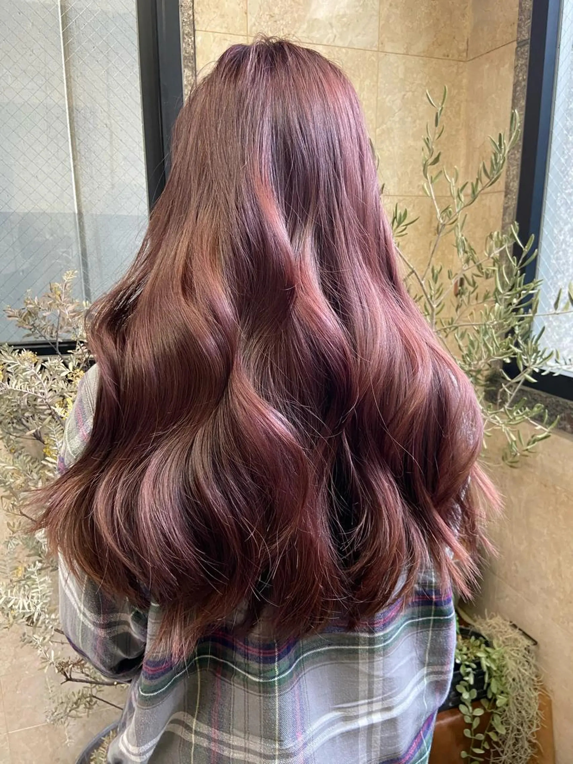 ロング カラー 地毛風艶カラー🌿 喜多夏海のヘアスタイル