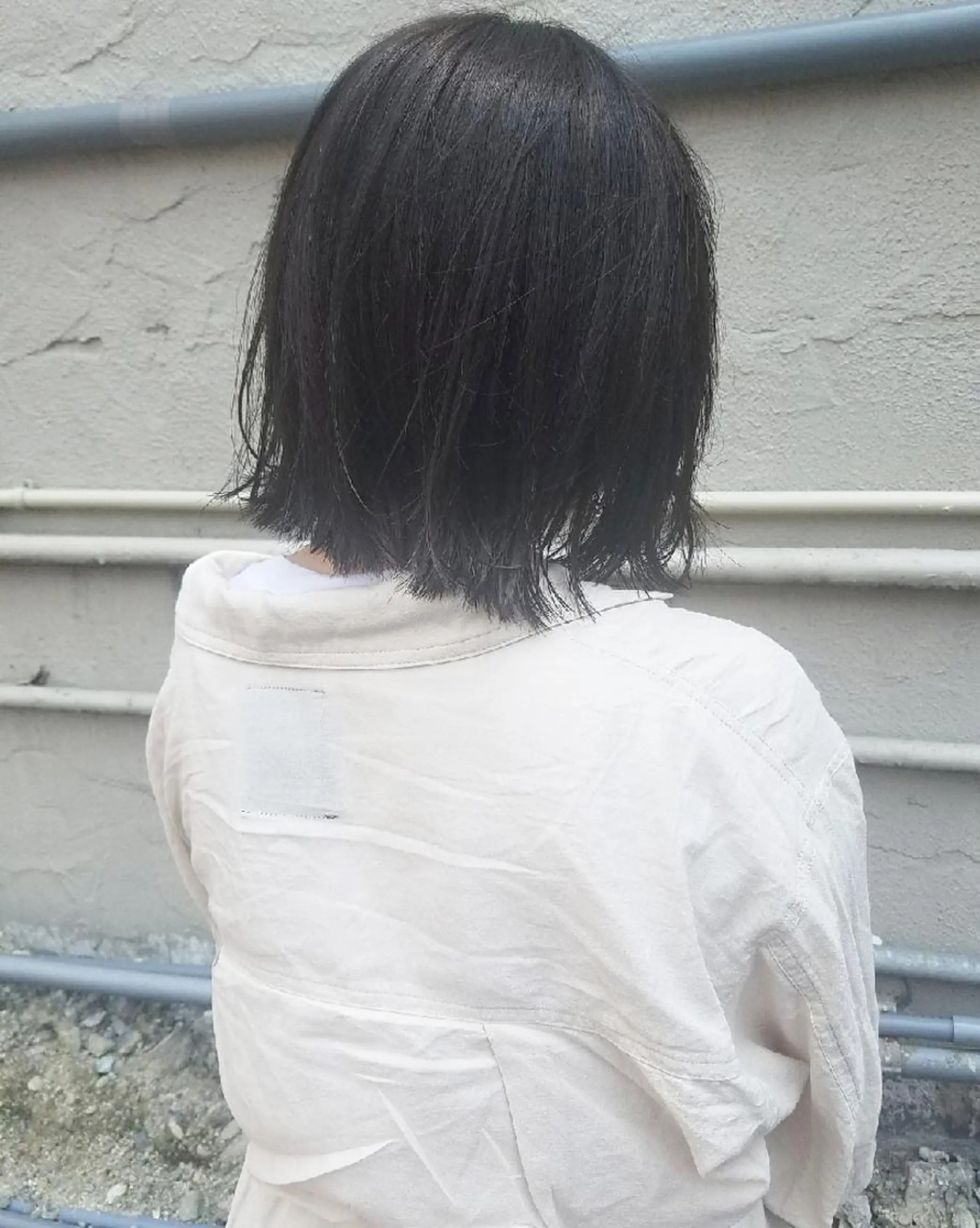 カラー 🙃 透明感カラー/ボブのヘアスタイル