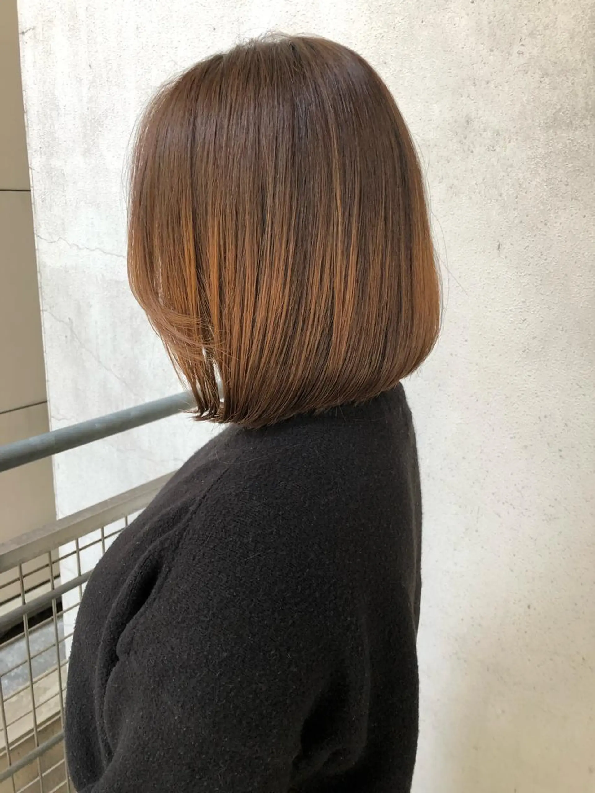 ミディアム ボブ Gardenhair 小笠原篤矢ショートのヘアスタイル