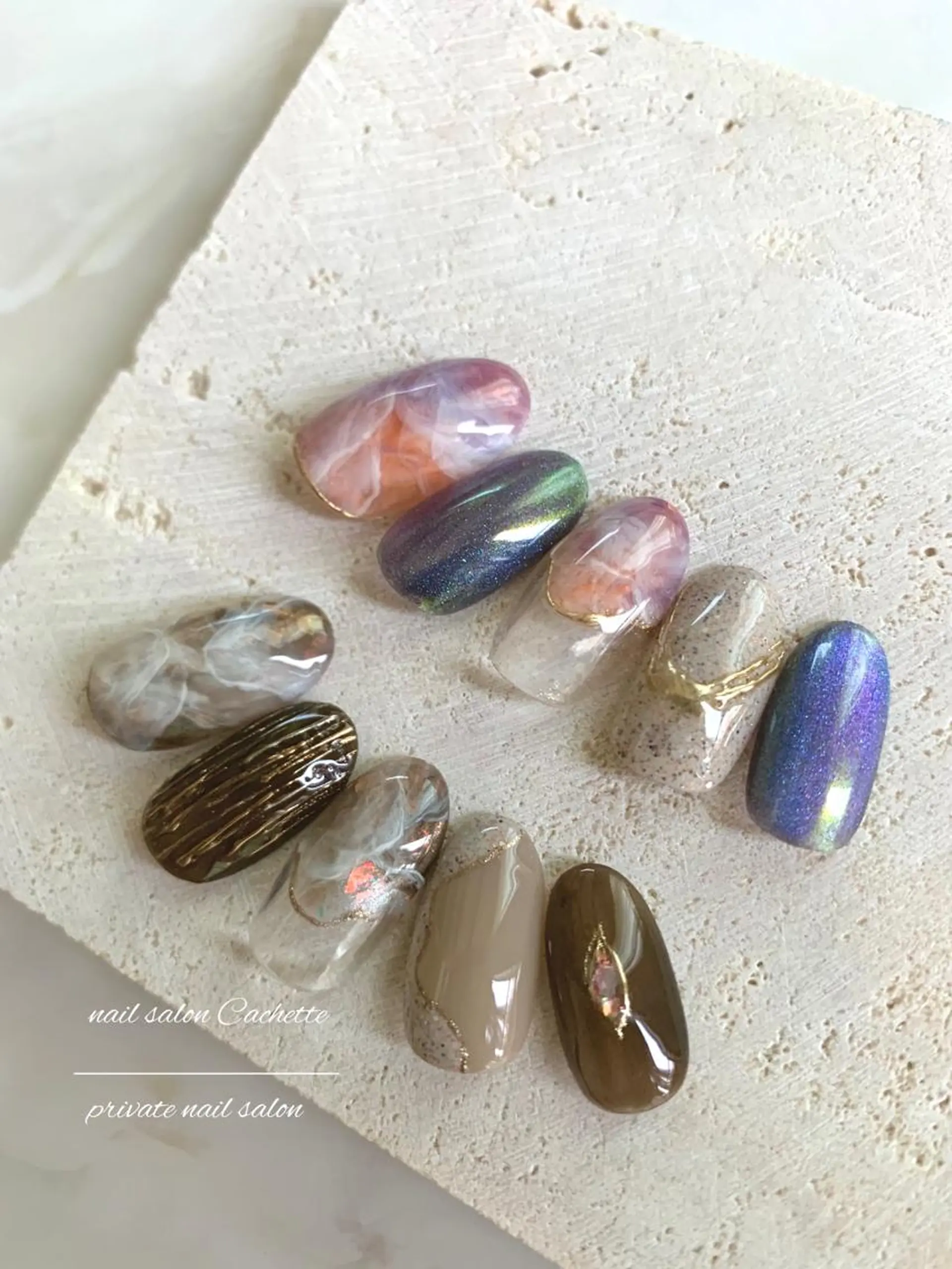 ネイル ✧Cachette✧ YUKARIのネイルデザイン