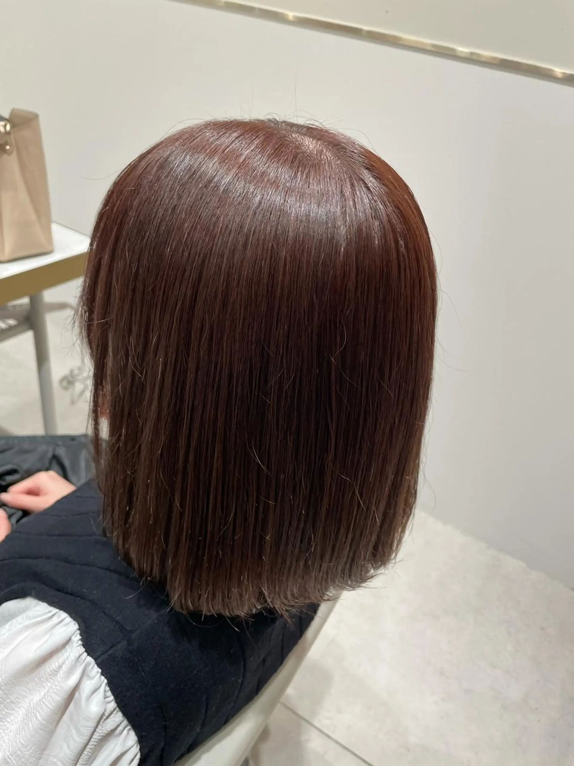 カラー レイヤーカット/透明 感カラー🐬永井瑠栞のヘアスタイル