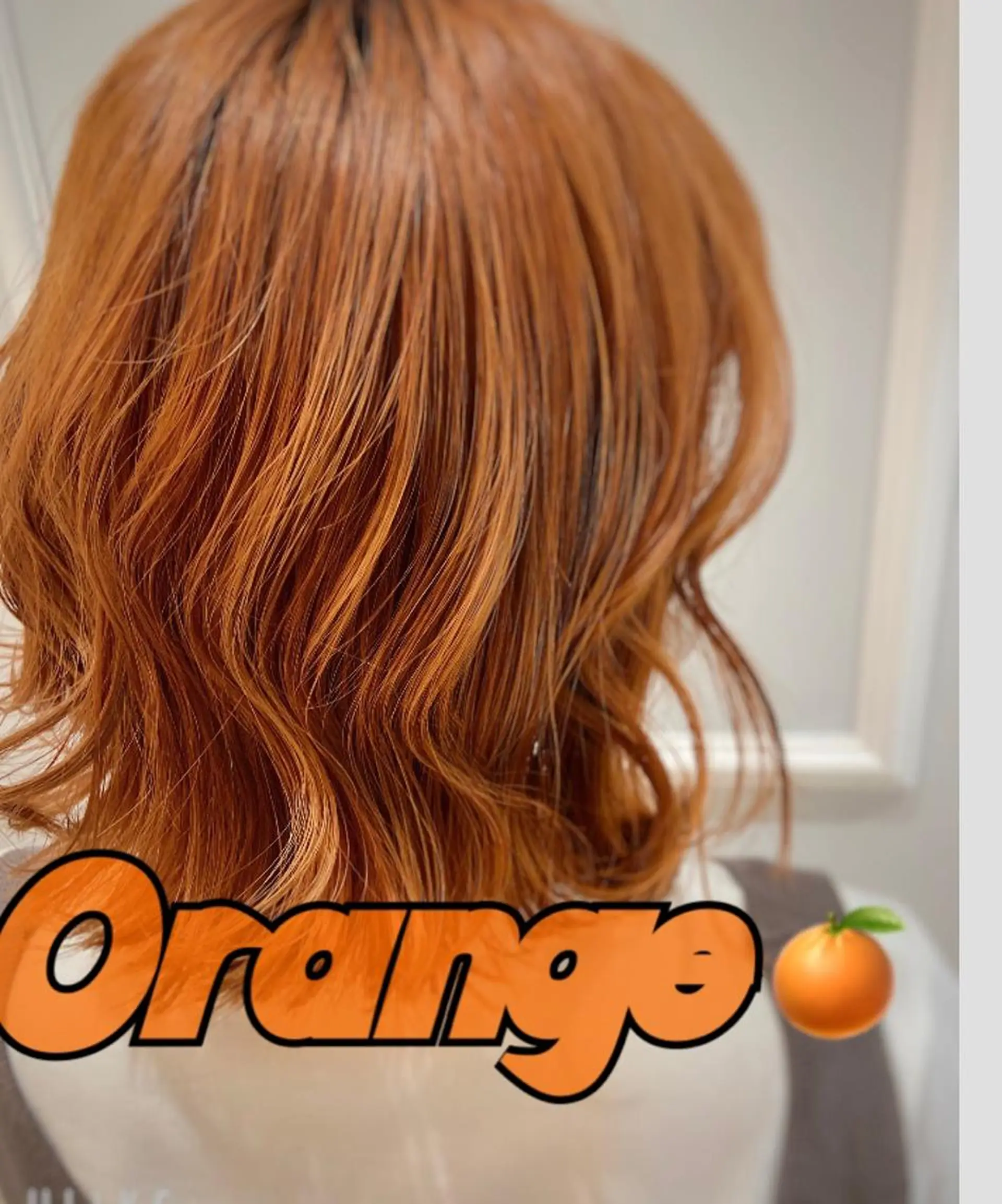 ミディアム ベージュカラー/ いぢちるみのヘアスタイル