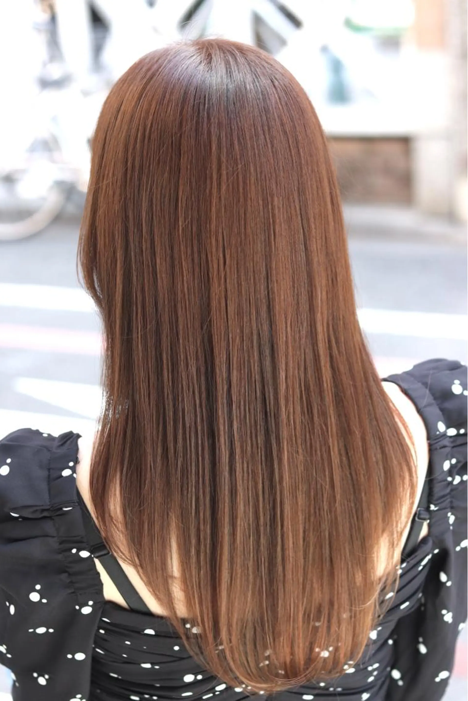 ロング カラー ヘアアレンジ トリートメント Recess hair所属・川内 政人のヘアスタイル