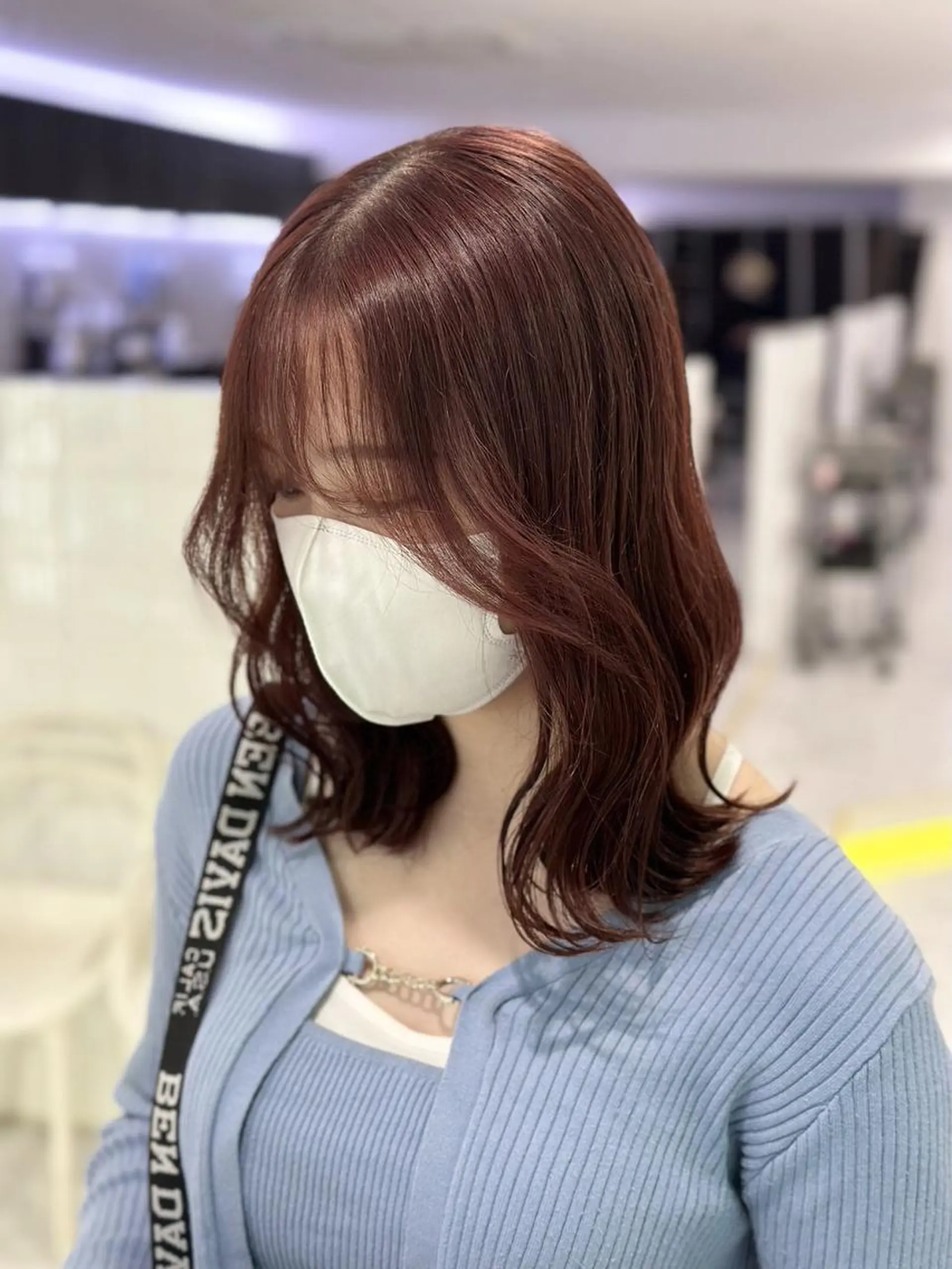 カラー カット ヘアカラー トレンド暖色ヘア🍒 miu🍒のヘアスタイル