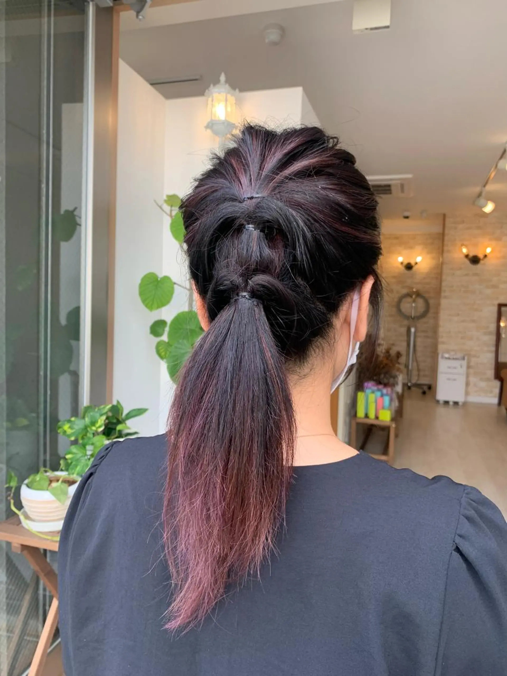 セミロング カラー Miloc那覇店 Ainoのヘアスタイル