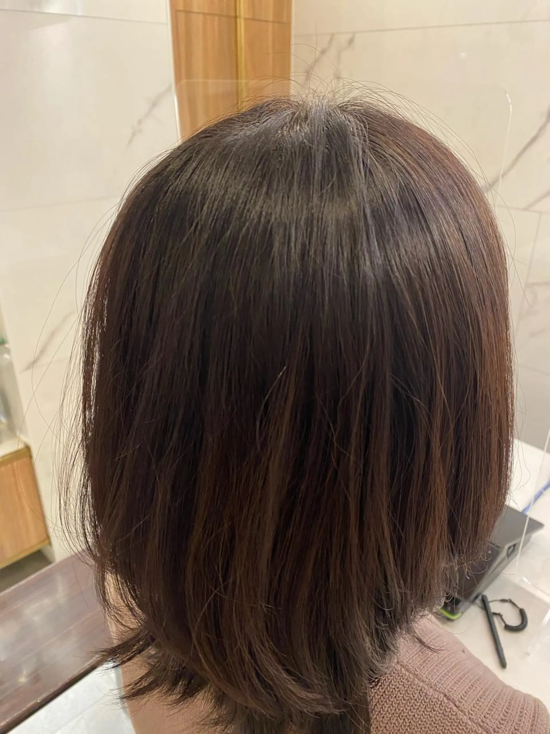 ミディアム カラー 門崎未依/レイヤー/ メンズカット🪿🌼のヘアスタイル