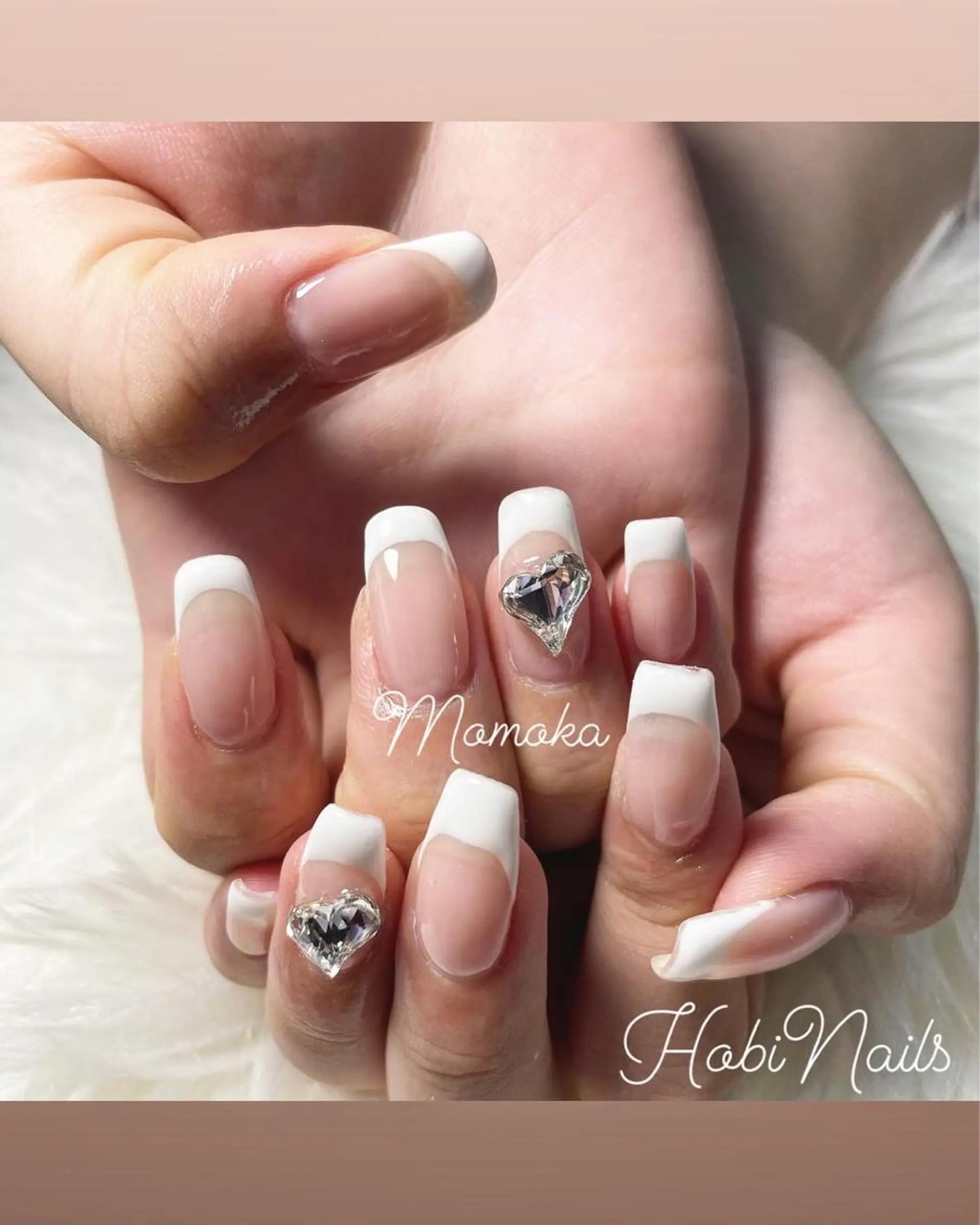 ネイル フレンチネイル Momo nailsalonのネイルデザイン