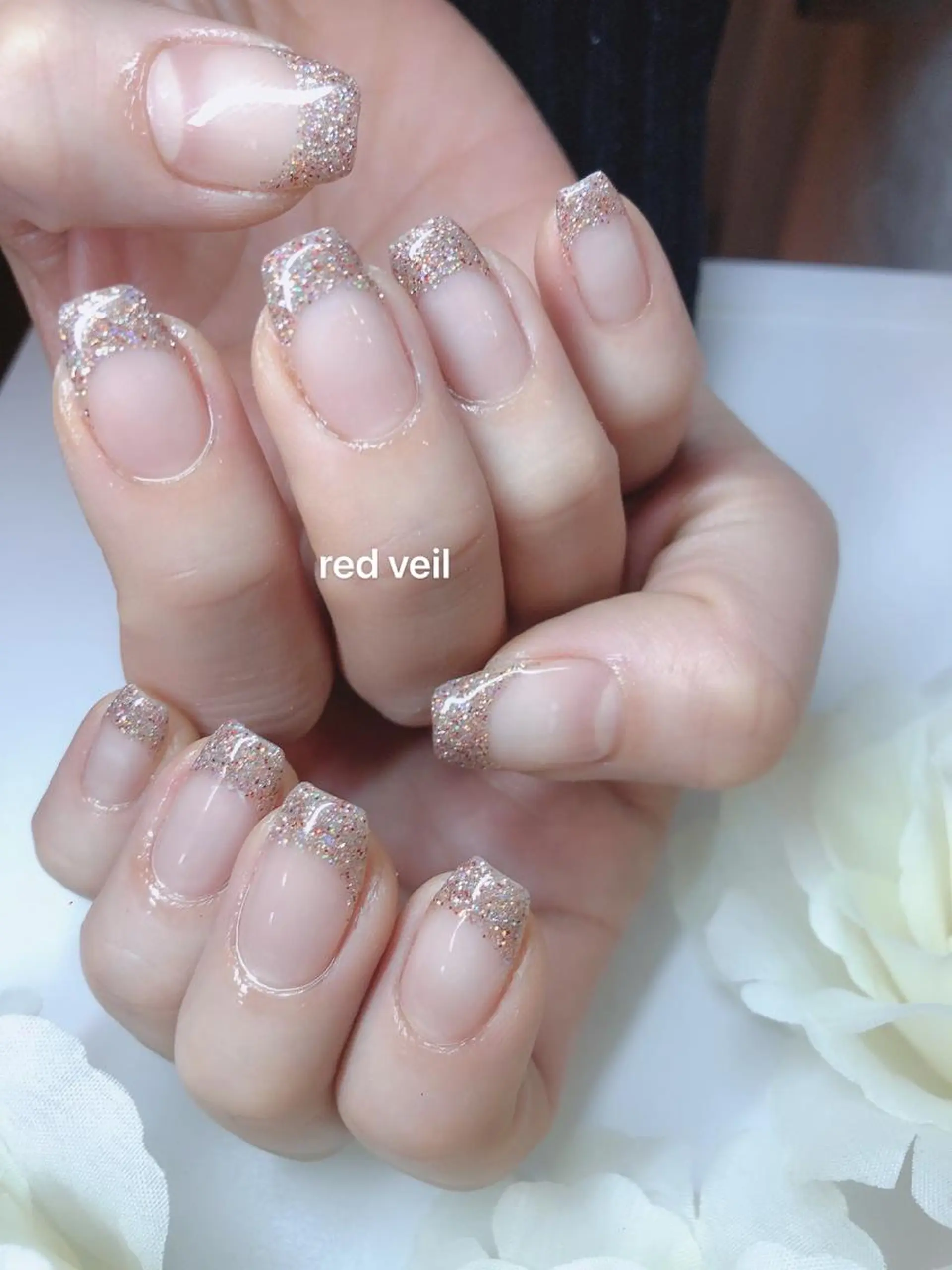 ミディアム ネイル 長さ出し専門 nynaのネイルデザイン