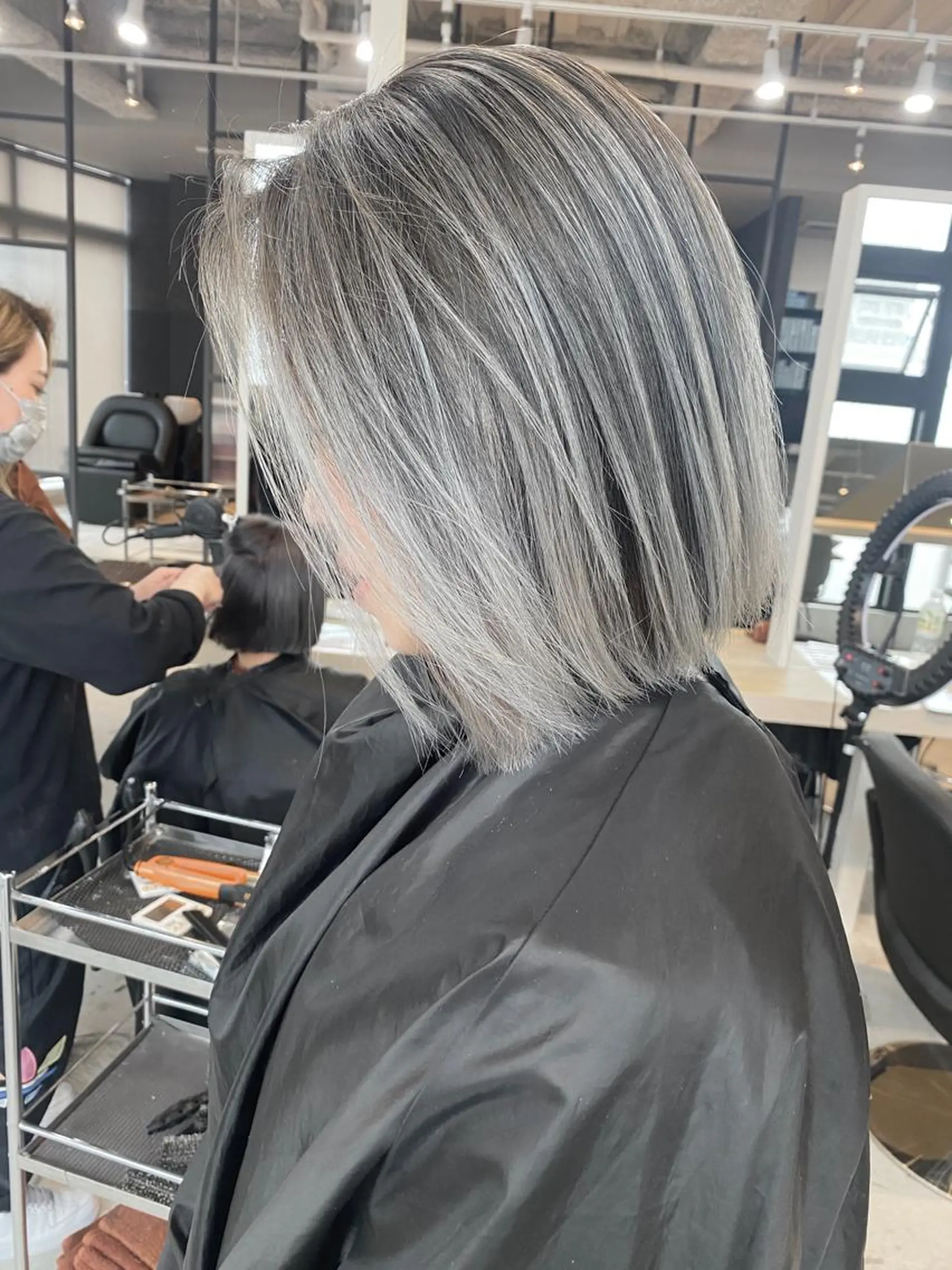 ショート カラー パーマ ヘアアレンジ ネイル マツエク・マツパ アイブロウ カット ヘアカラー トリートメント 井上 一平のヘアスタイル