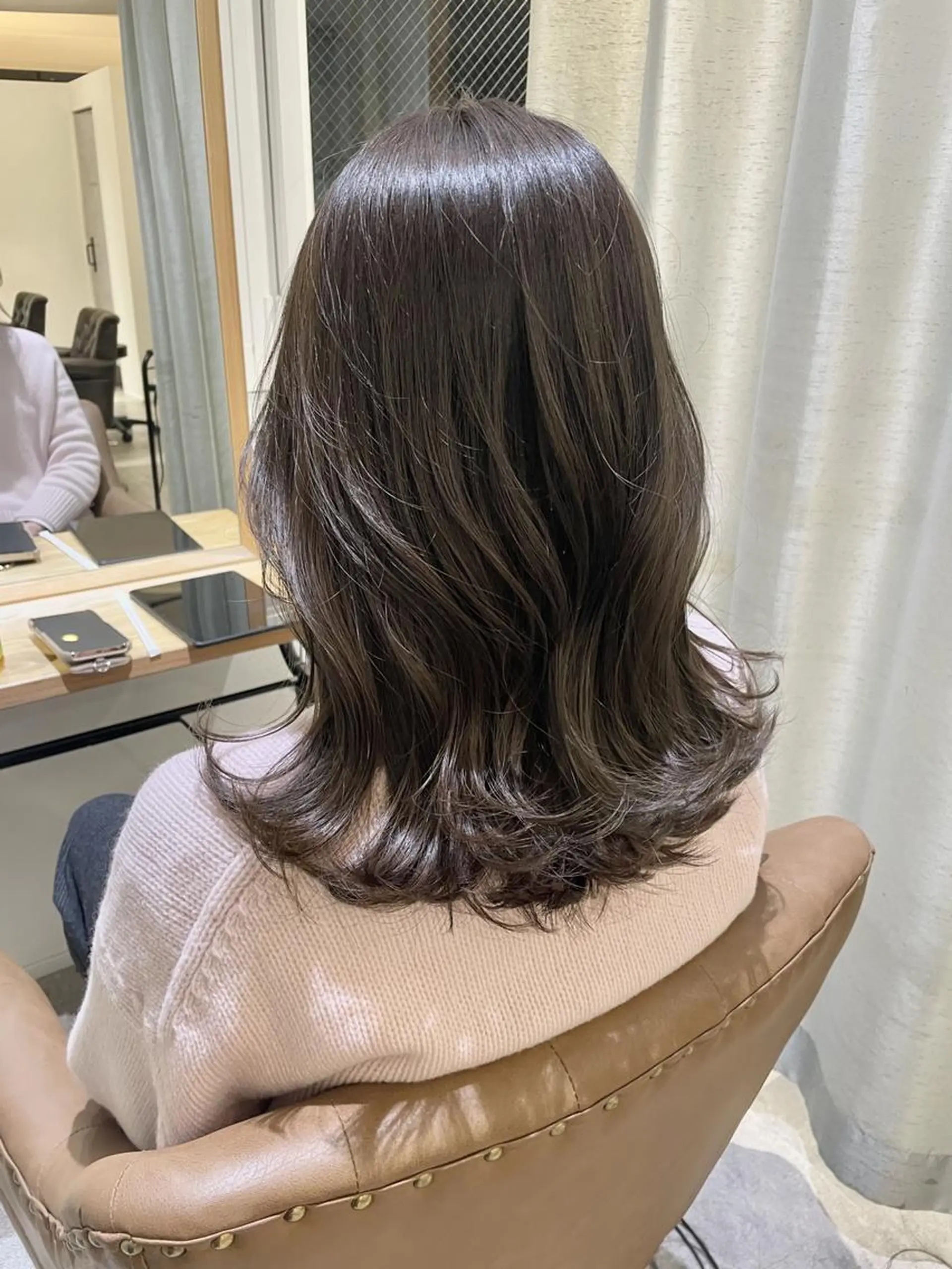 ミディアム ヘアカラー トリートメント ANs. SEINAのヘアスタイル