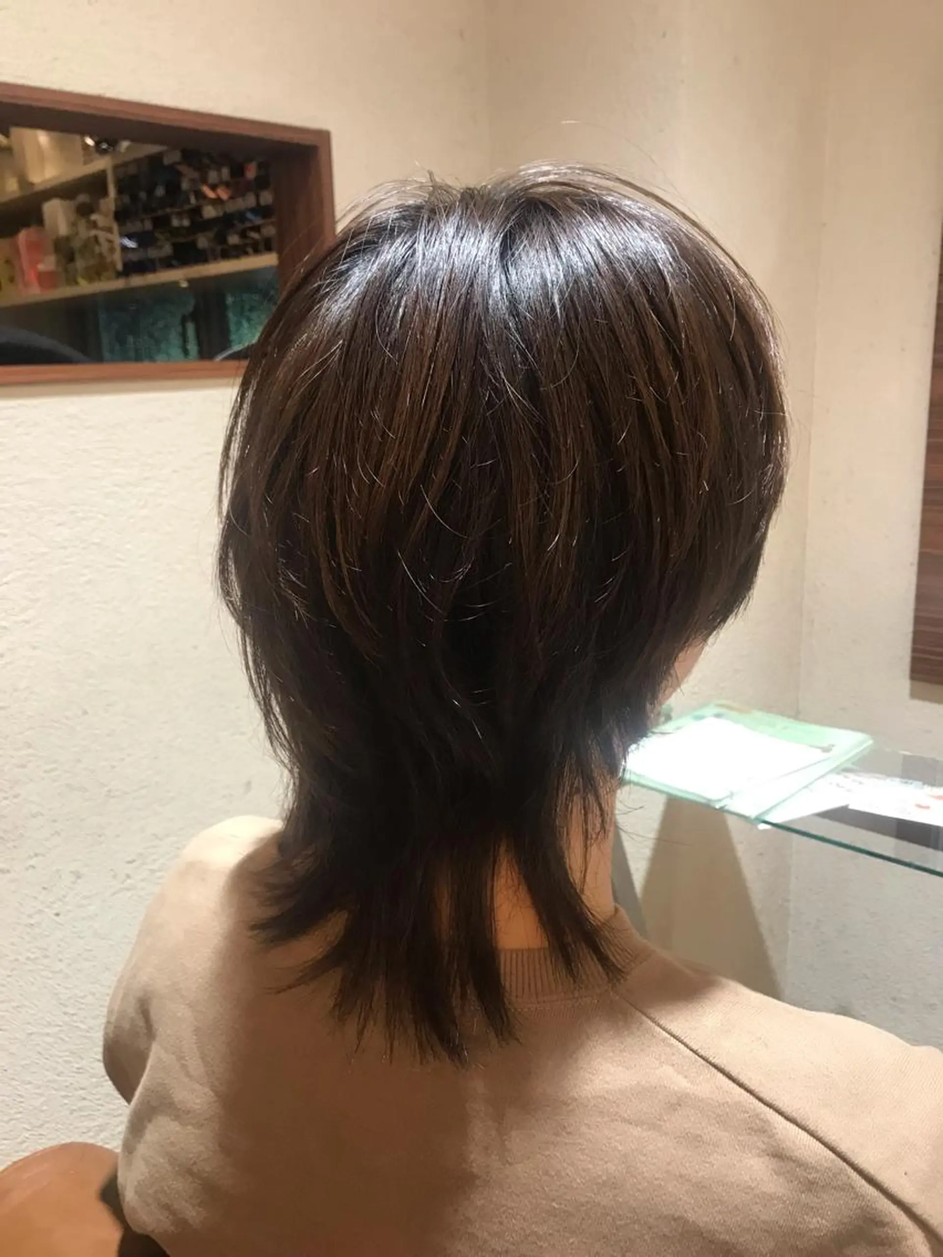 メンズ マッシュウルフ マッシュ メンズウルフカット ウルフカット 山本 大智のヘアスタイル