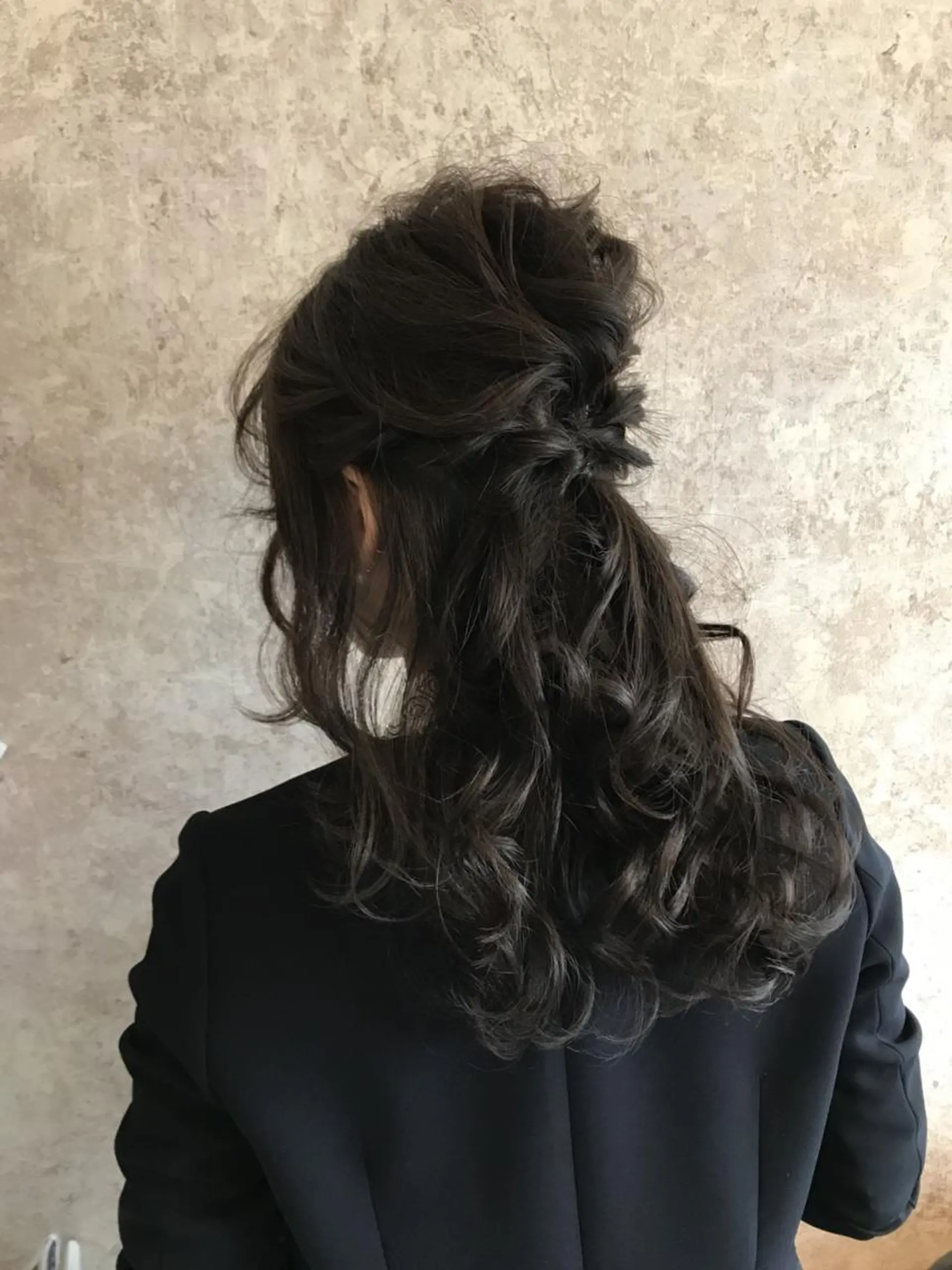 ミディアム カラー パーマ patou 烏丸所属・レイヤーカット 早崎太生のヘアスタイル