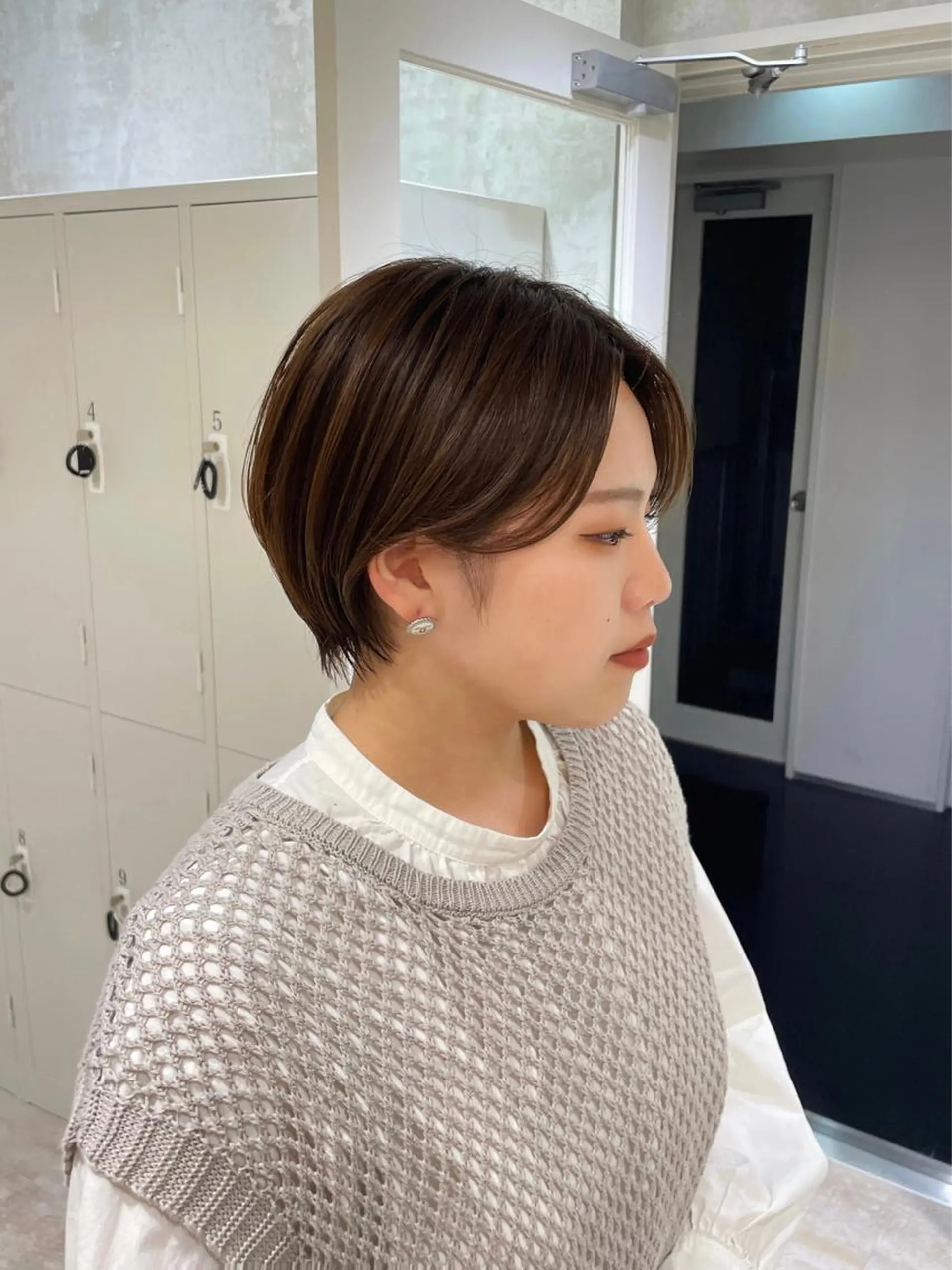 ショート 小野 明日香のヘアスタイル