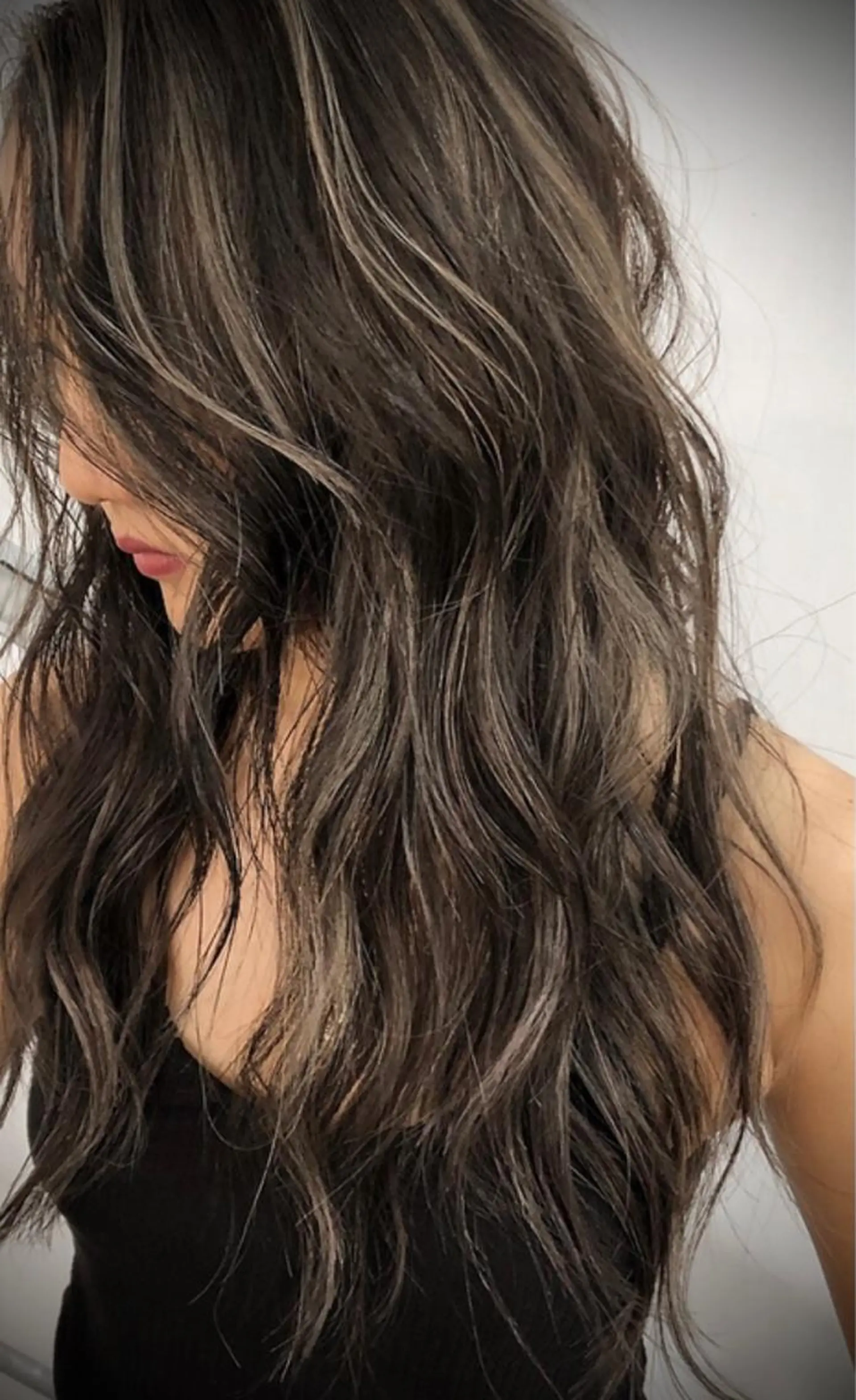 セミロング カラー Seventh Senseのヘアスタイル