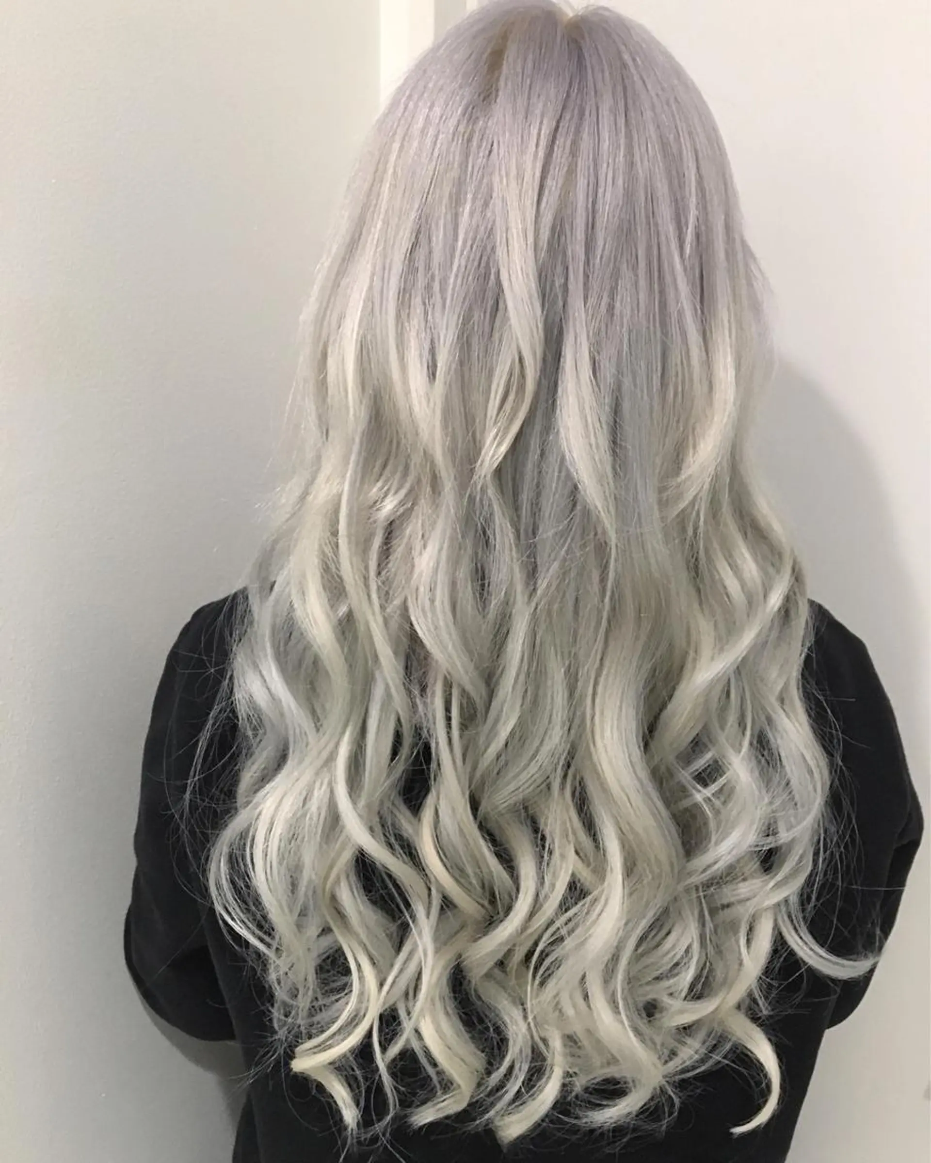 ロング カラー 🌈評価No.1🌈 艶髪カラー❌エクステのヘアスタイル