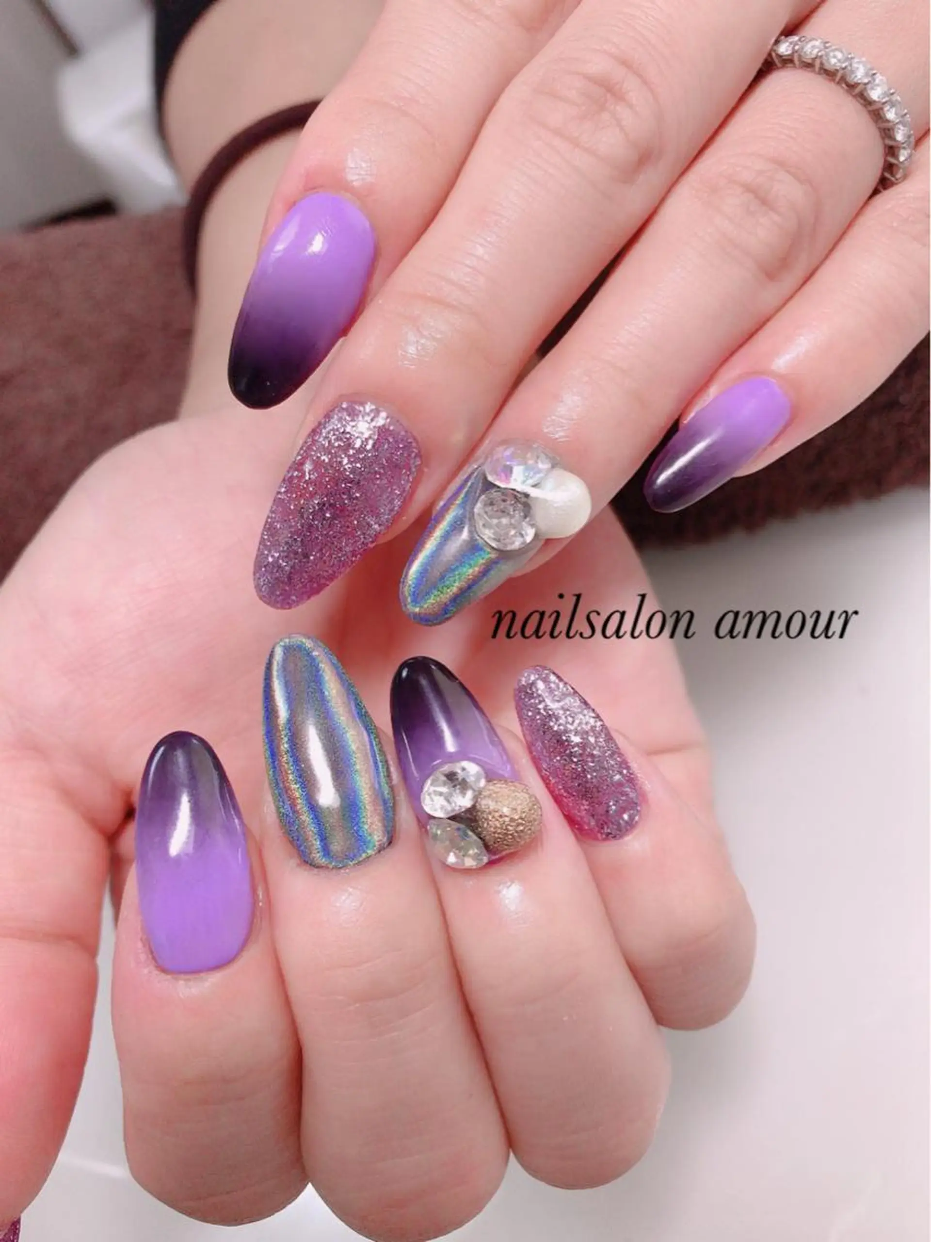 ネイル nailsalon ♡amour♡のネイルデザイン