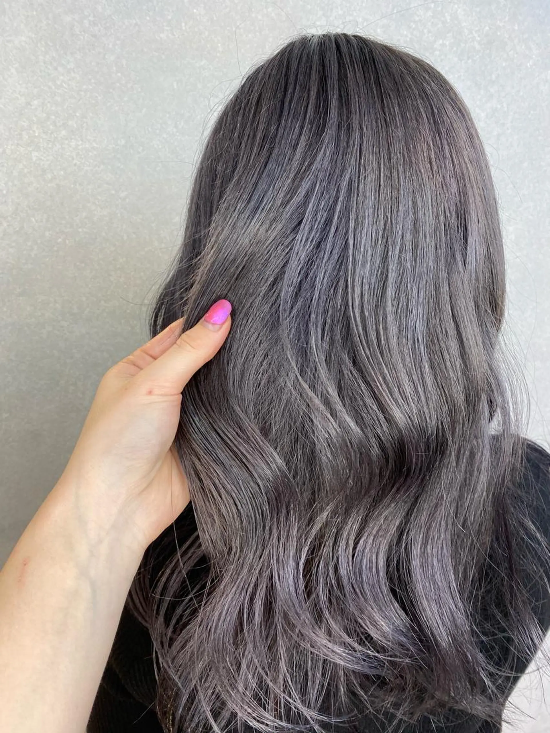 ロング カラー 顔周りカット/透明感 カラー✂️MEIのヘアスタイル