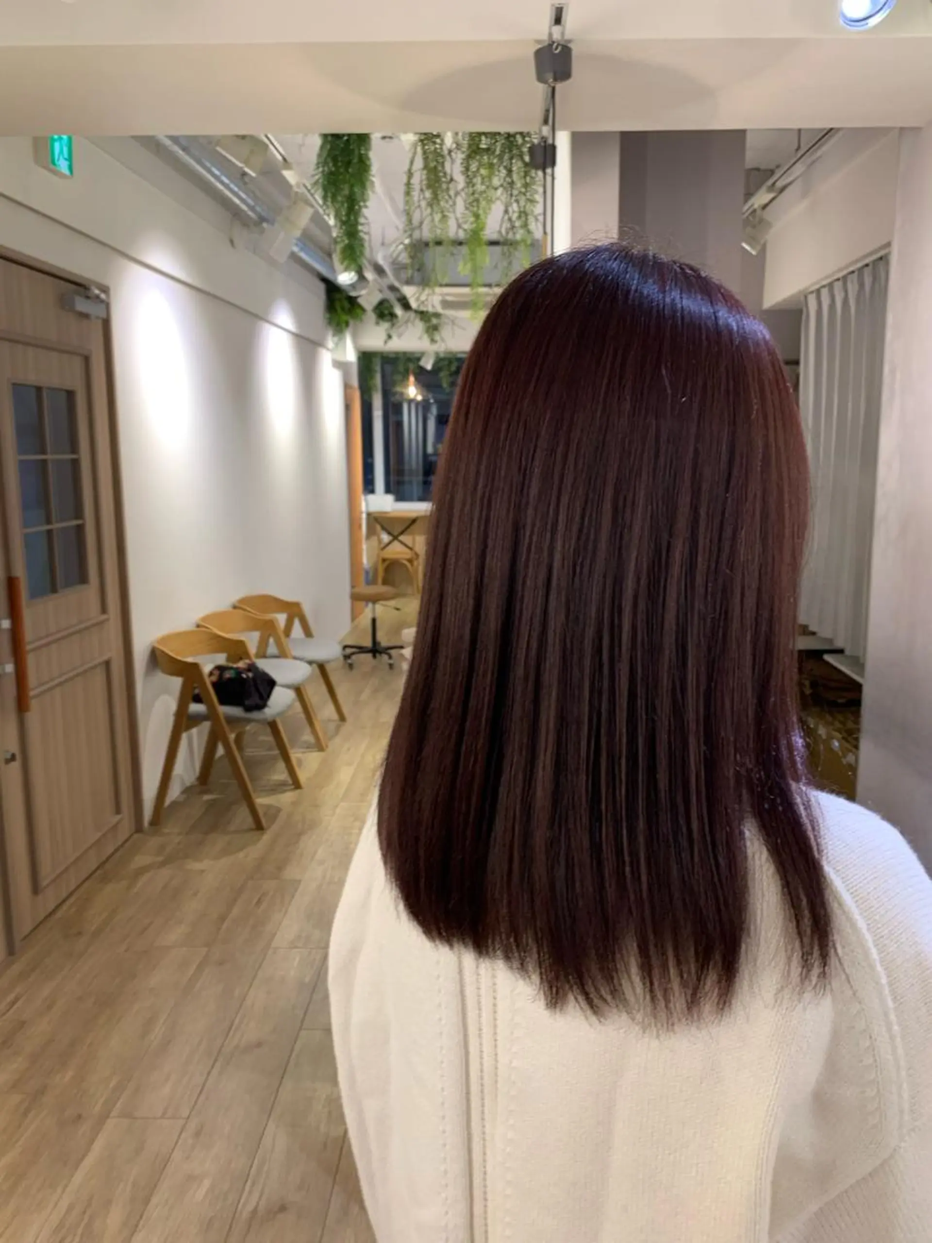 ミディアム カラー 詩織/パーマ /代官山のヘアスタイル