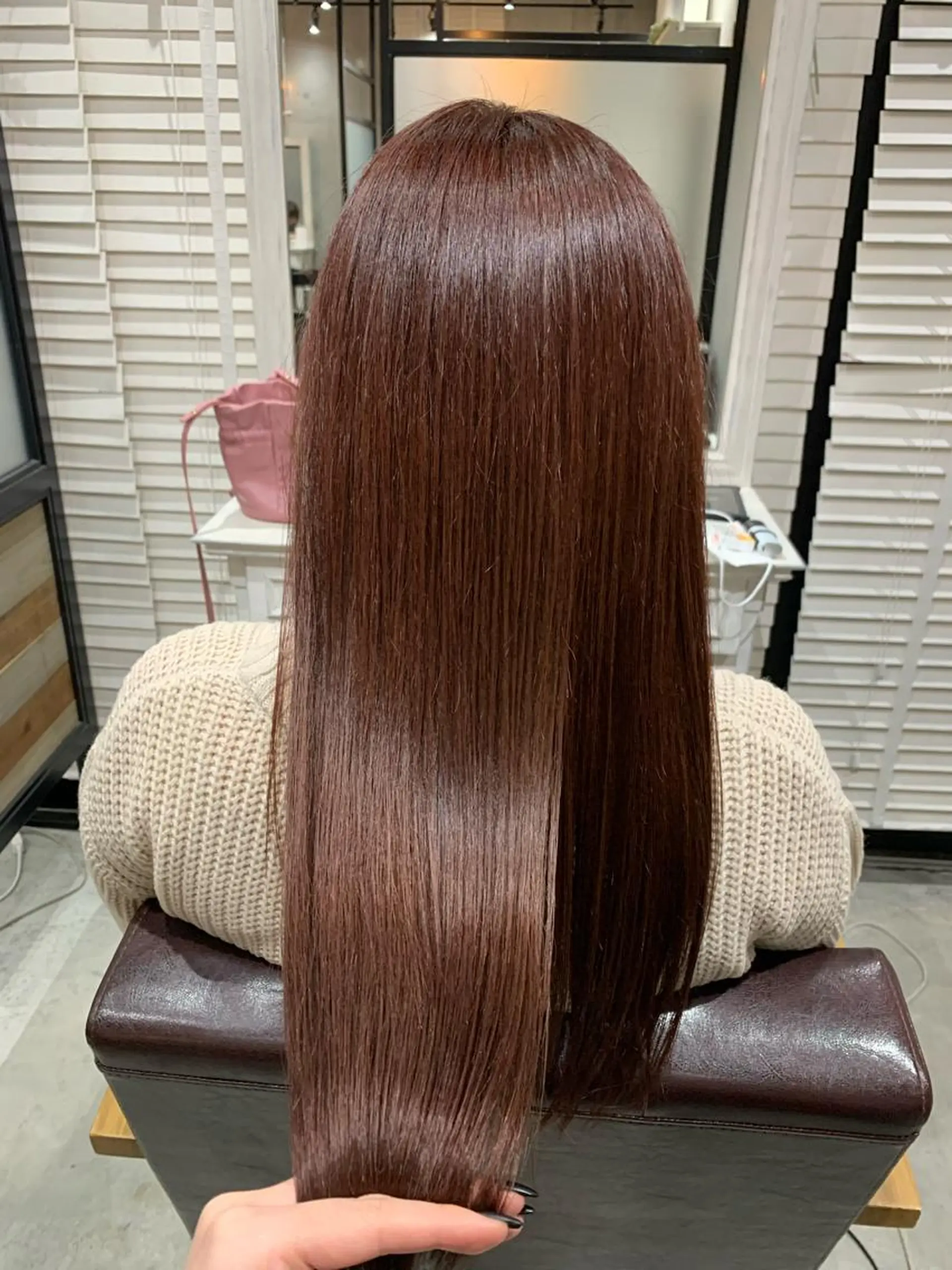 ロング 縮毛矯正 LITTLE _KATOのヘアスタイル