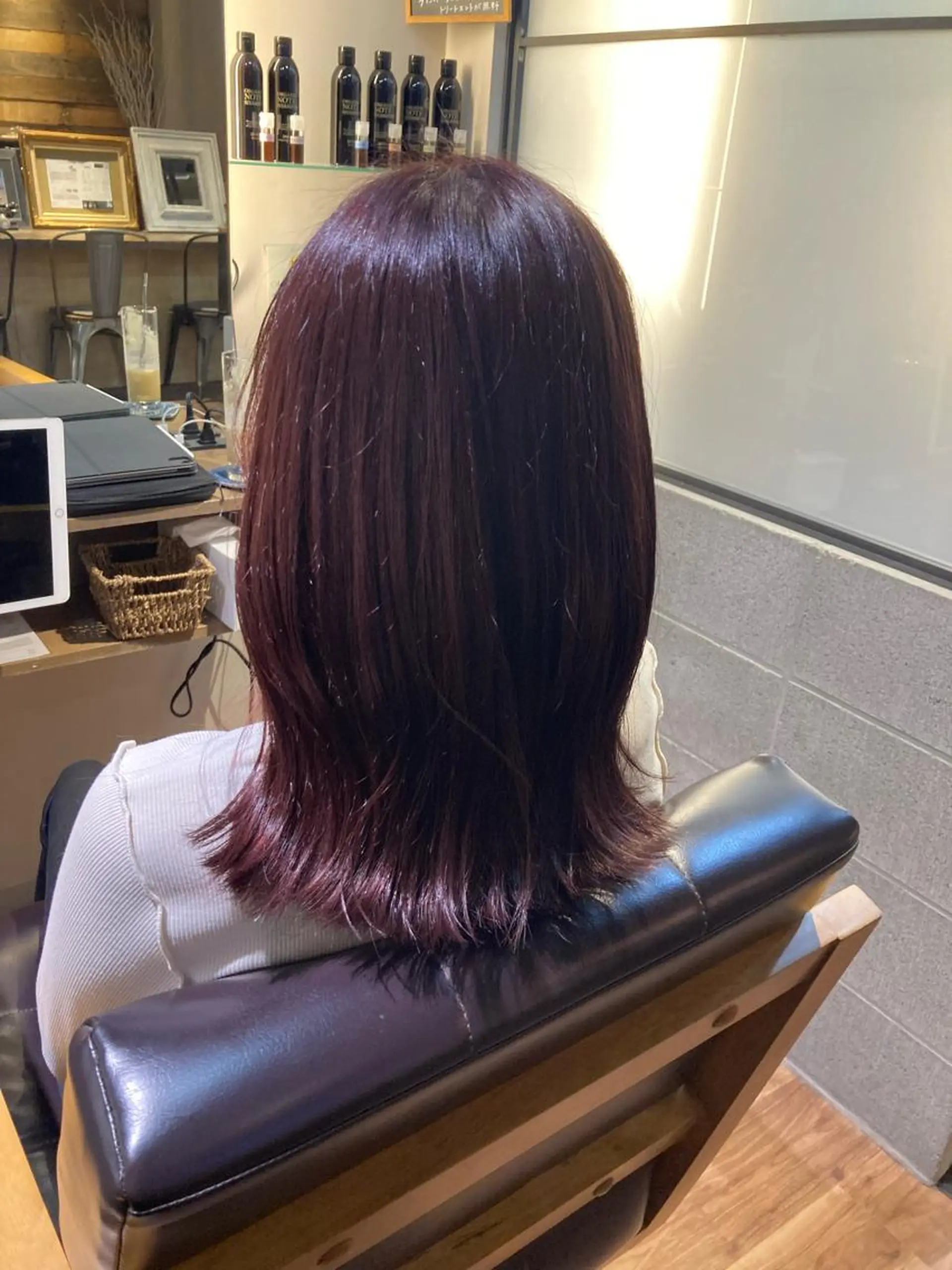 カラー 中村 文香のヘアスタイル