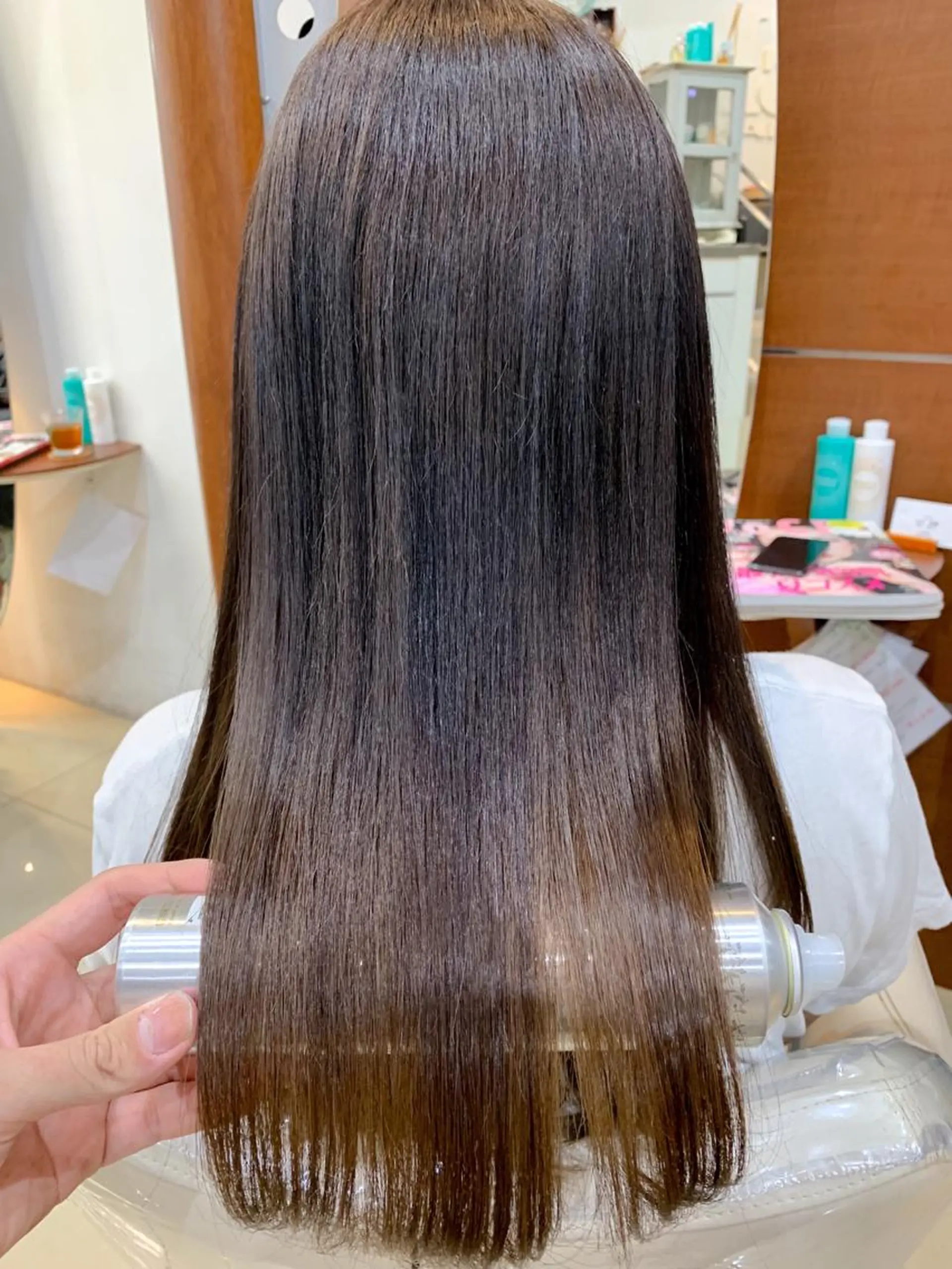 ロング パーマ 縮毛矯正/髪質改善 /韓国風　山川春輝のヘアスタイル