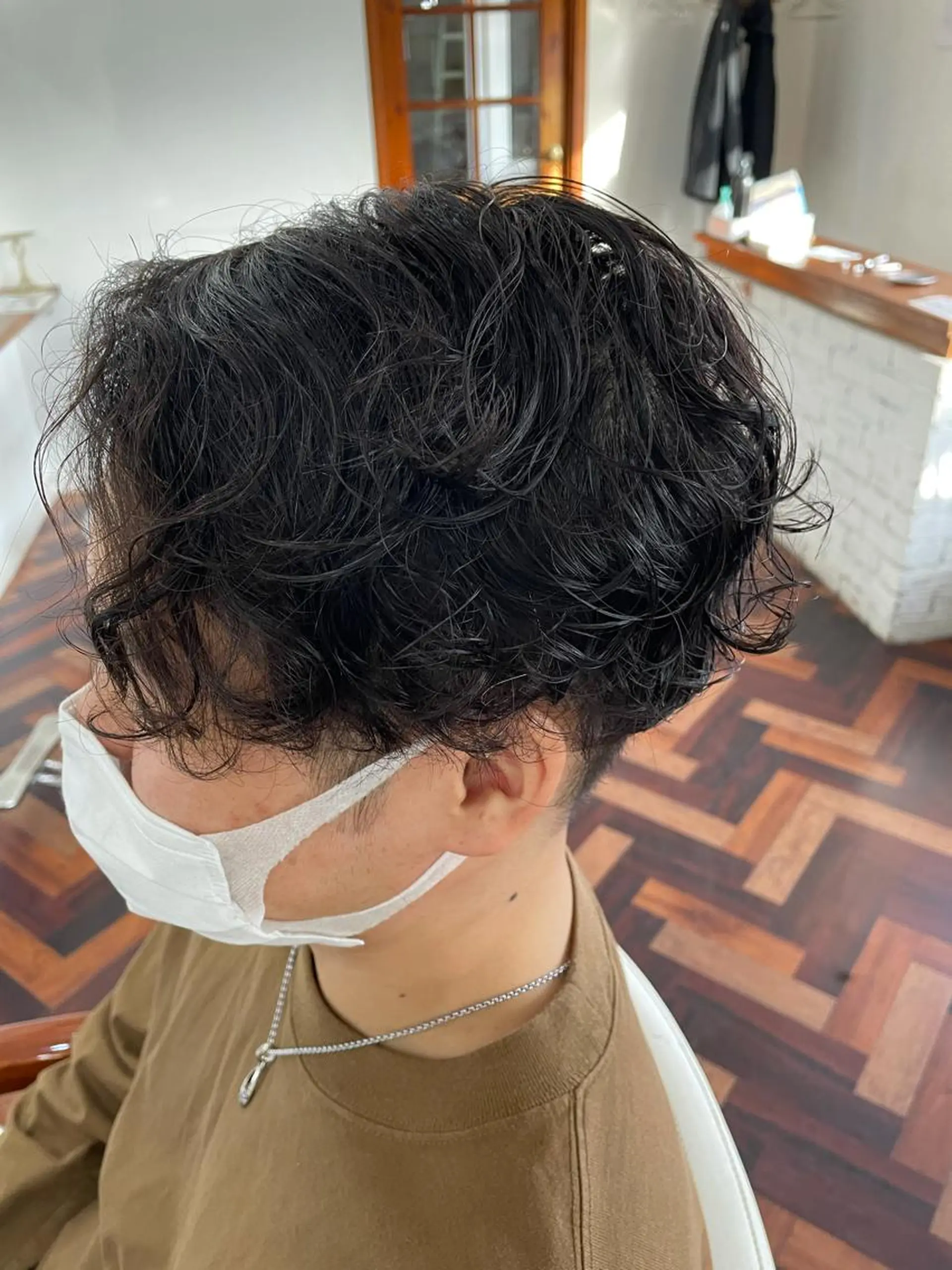 パーマ 塔崎 りこのヘアスタイル