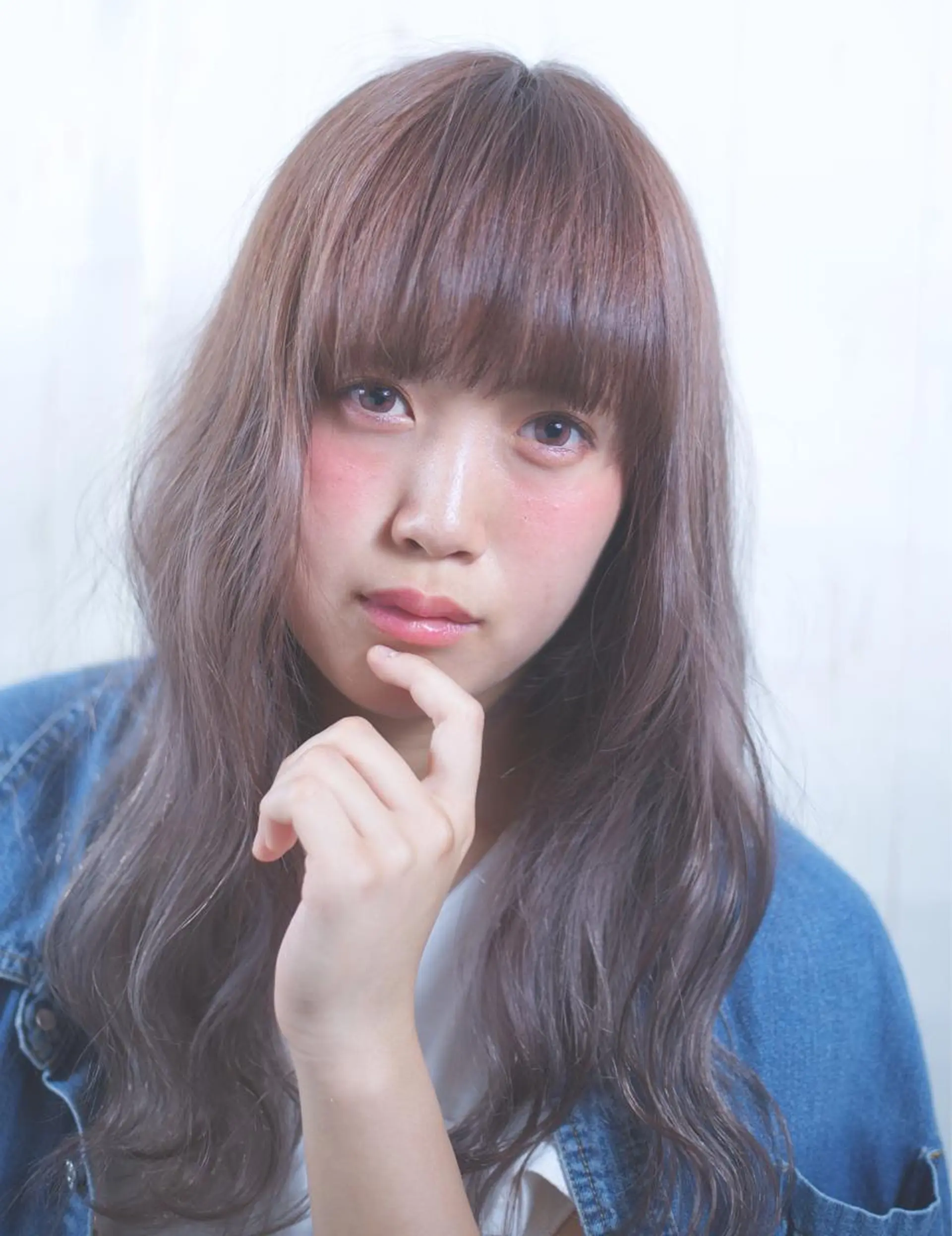 ロング カラー ブリーチ トリートメント 【白髪ぼかし 専門GBG】自由が丘のヘアスタイル