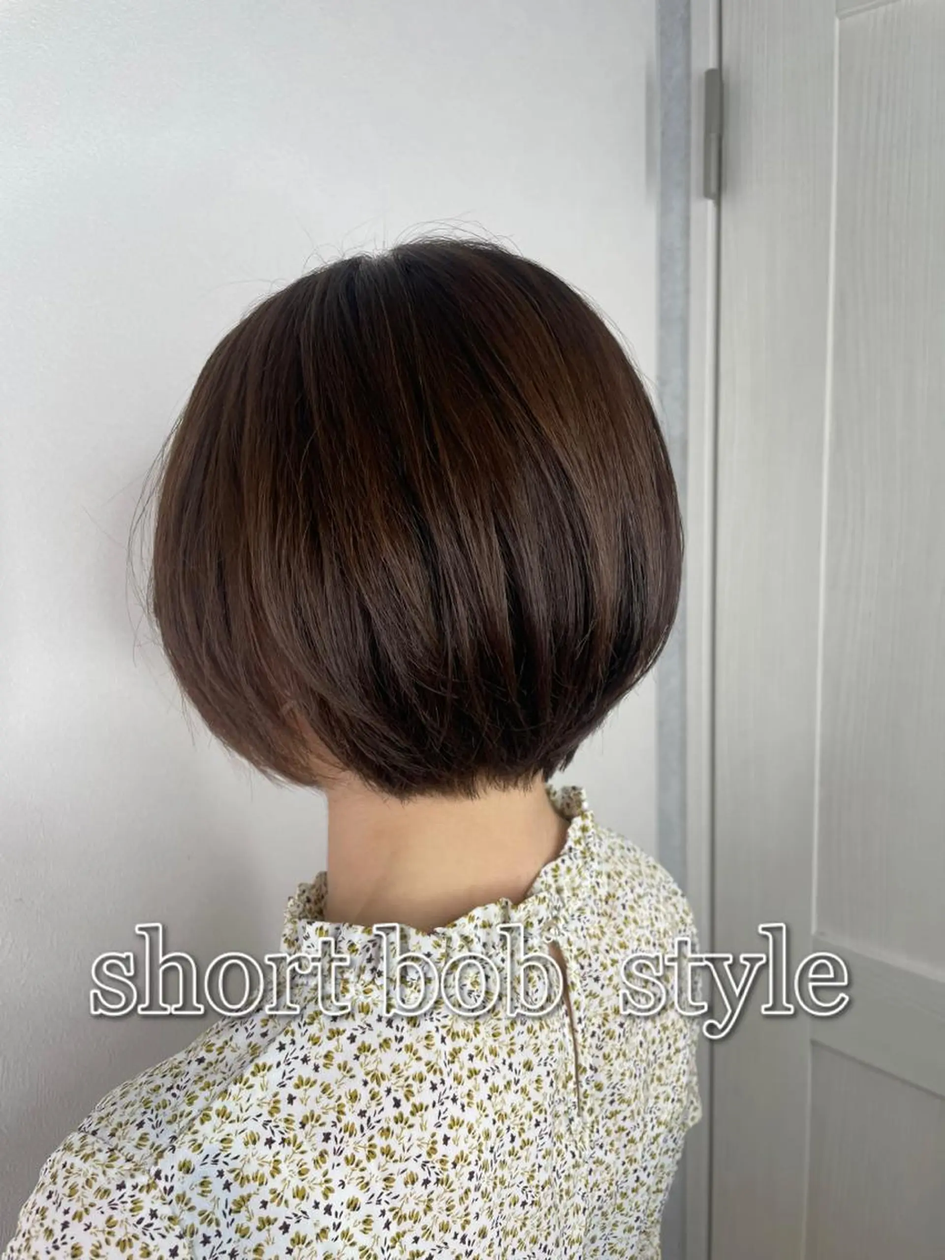 ショート カット トリートメント ヘッドスパ 小顔カット/透明感 カラー/美髪矯正🫧のヘアスタイル