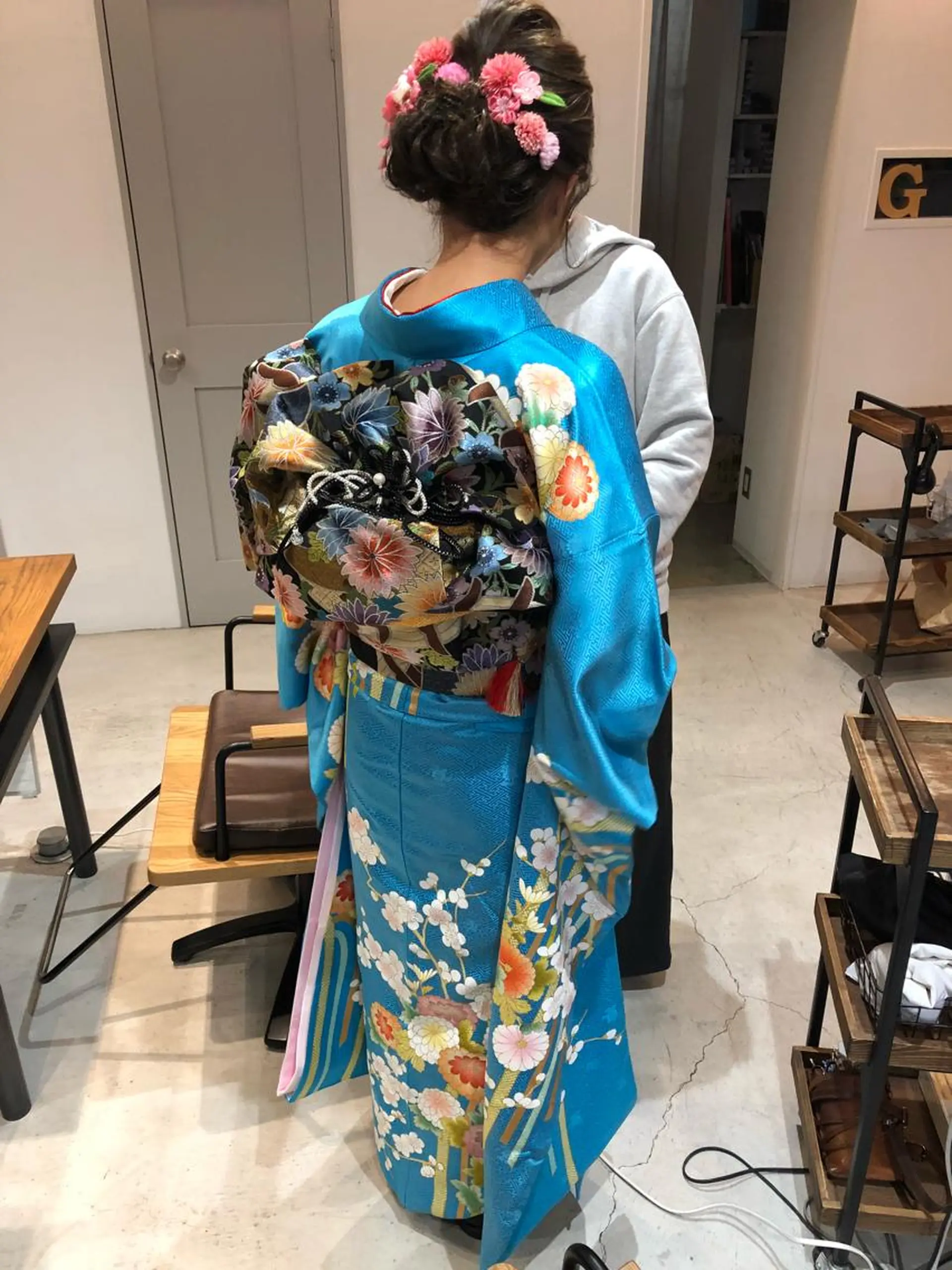 ヘアアレンジ 成人式 ture by gladのヘアスタイル