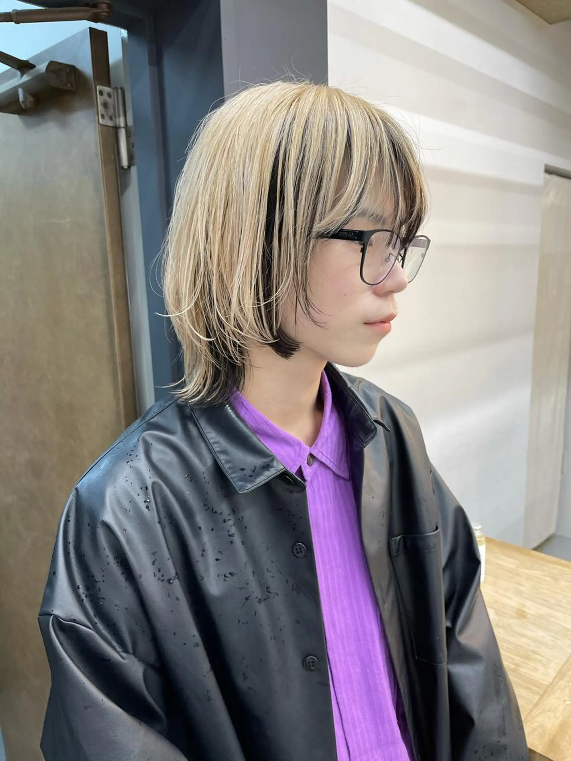 カラー メンズ カット ヘアカラー 森本裕/オーナー/ スパイラルパーマのヘアスタイル