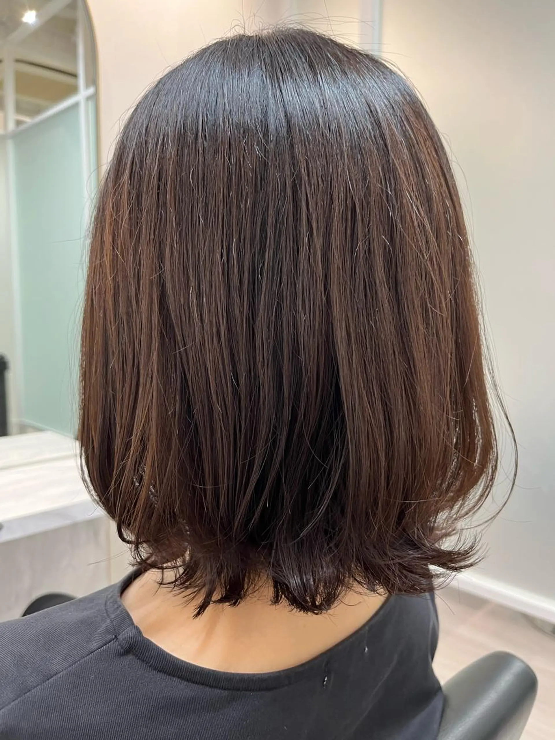 ミディアム 比嘉 黎花のヘアスタイル