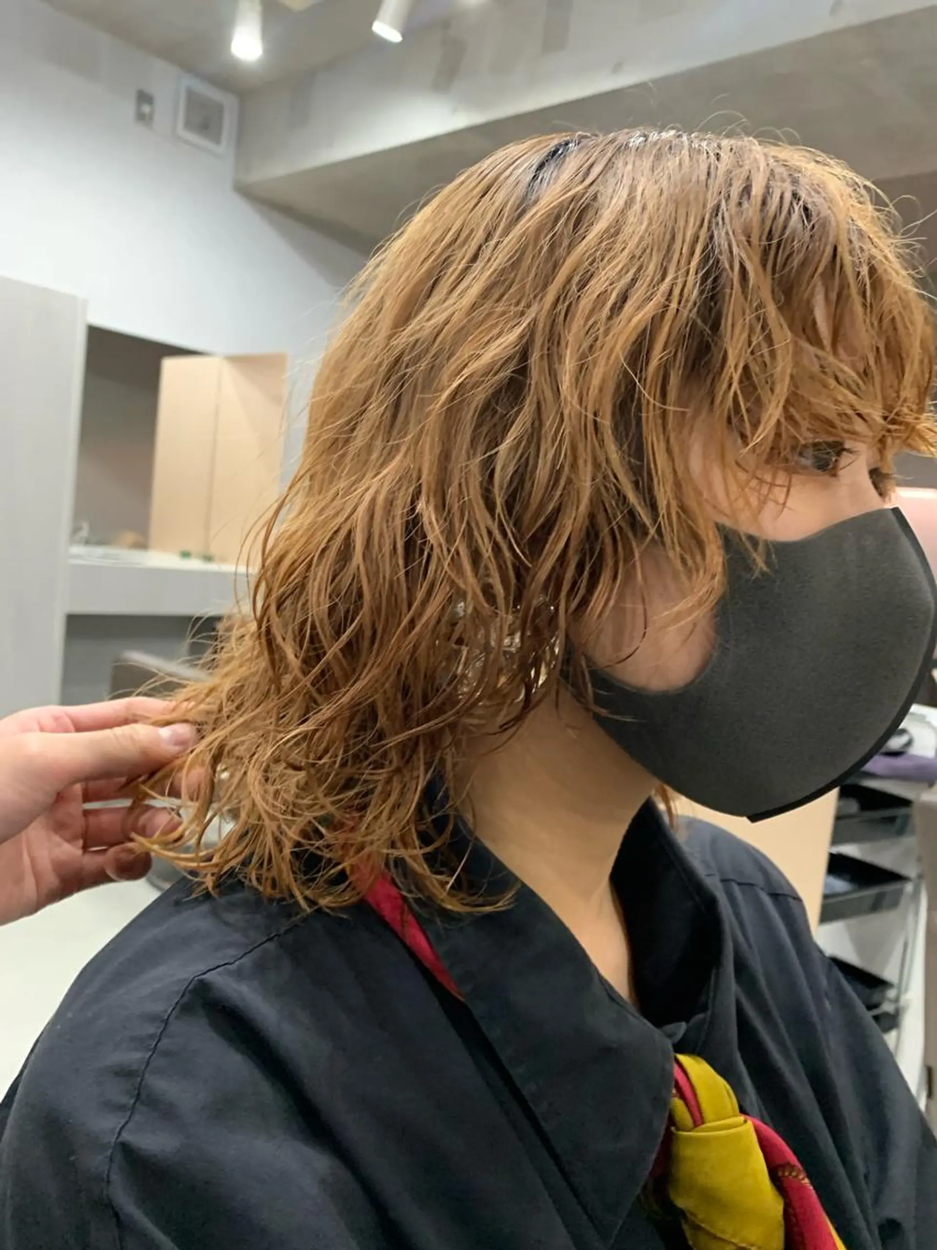 パーマ ボブパーマコテ巻き風 パーマNo1深江秀平のヘアスタイル