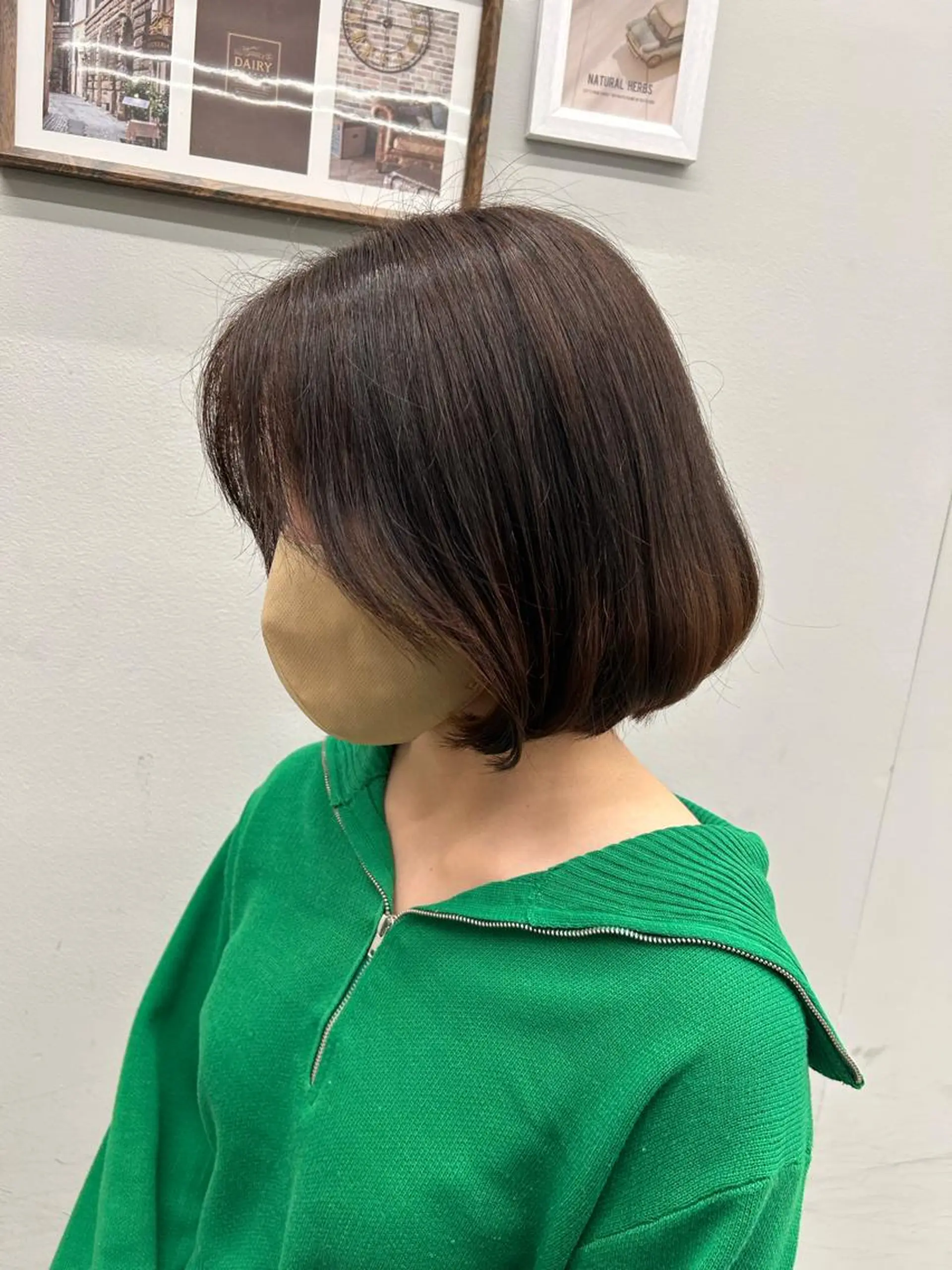 ショート 韓国風🤍 イワサキ　リコ🍒のヘアスタイル