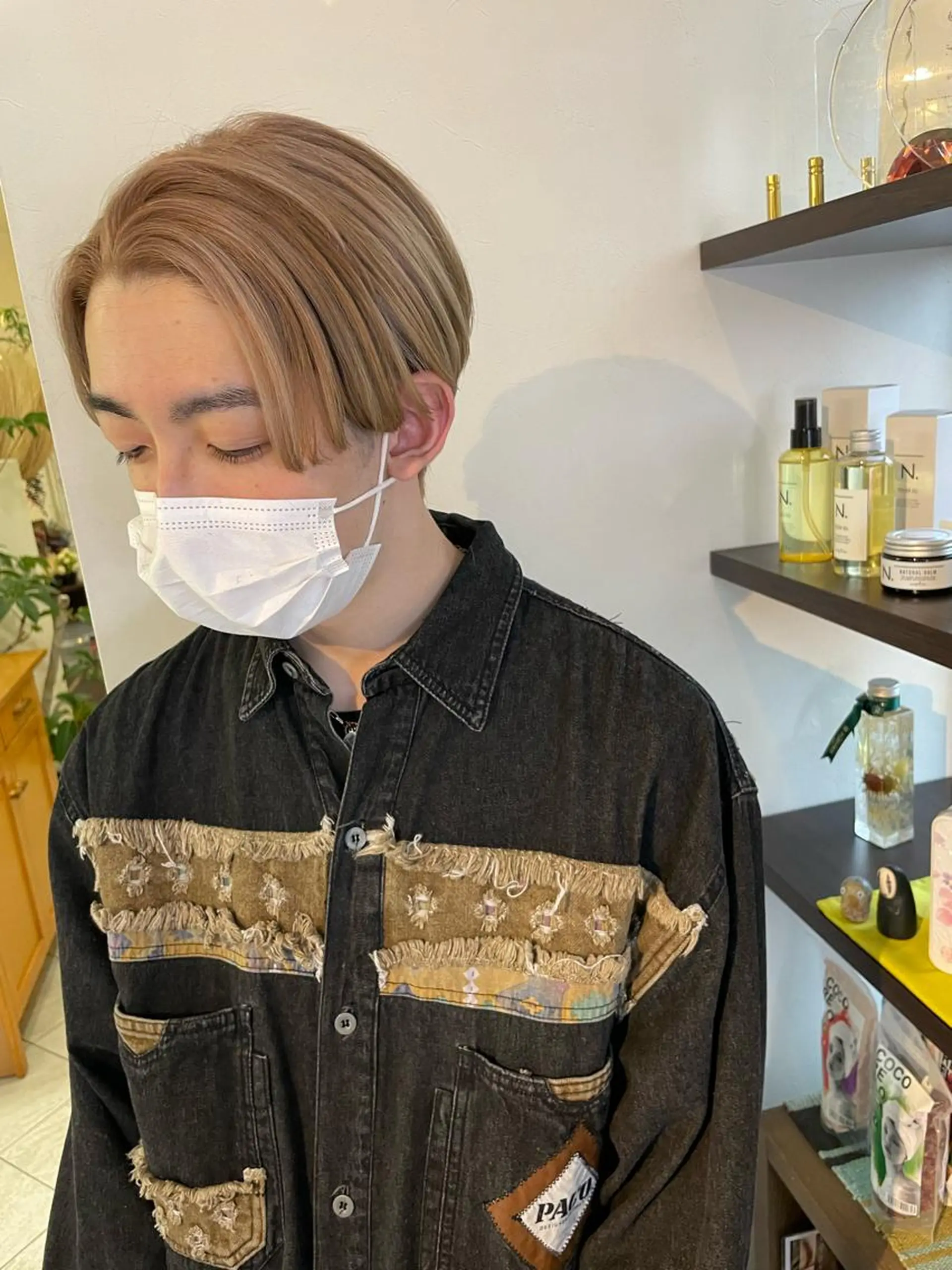 ショート カラー コレットヘアー 田中アヤノのヘアスタイル
