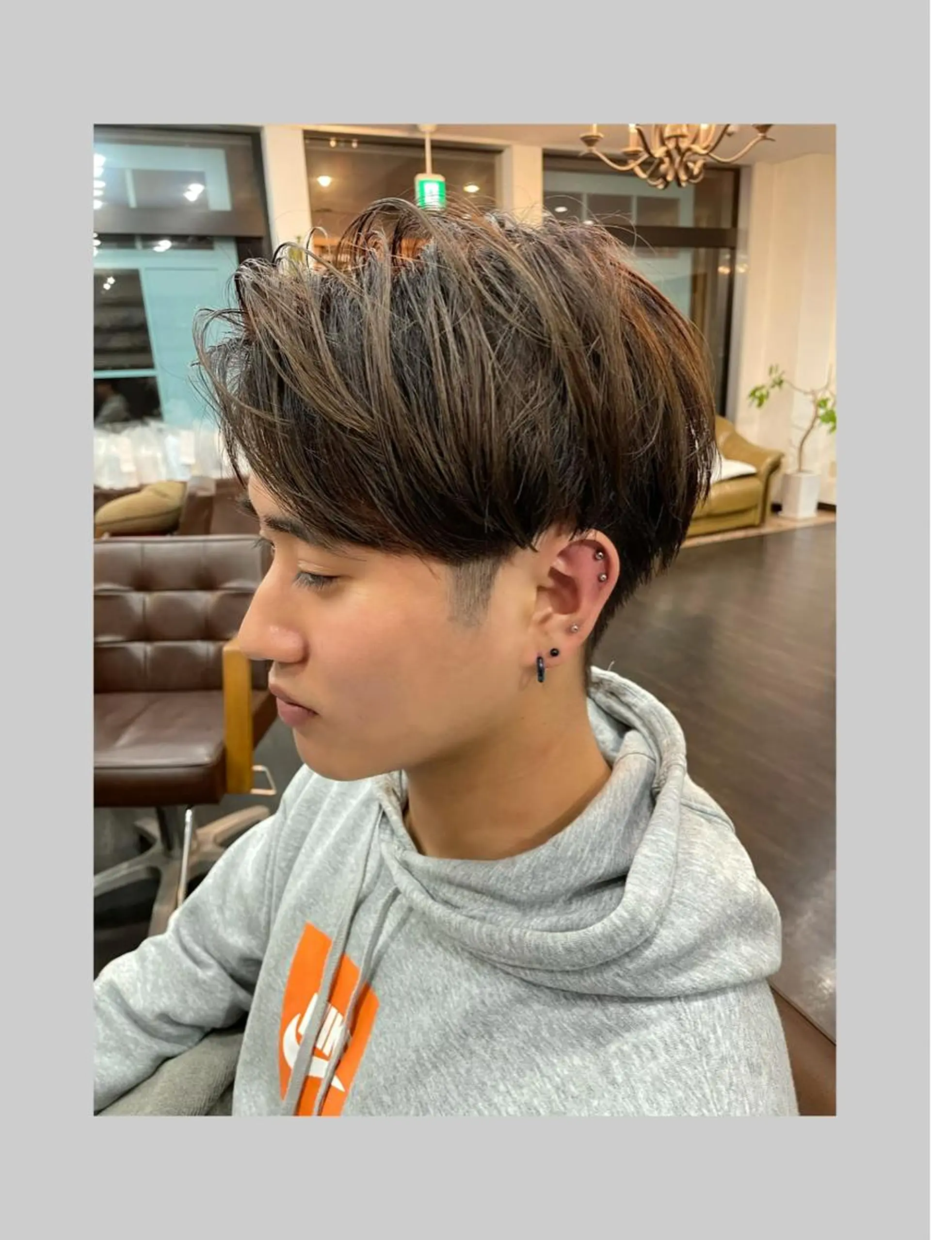 メンズ メンズブリーチ 安藤 まどかのヘアスタイル